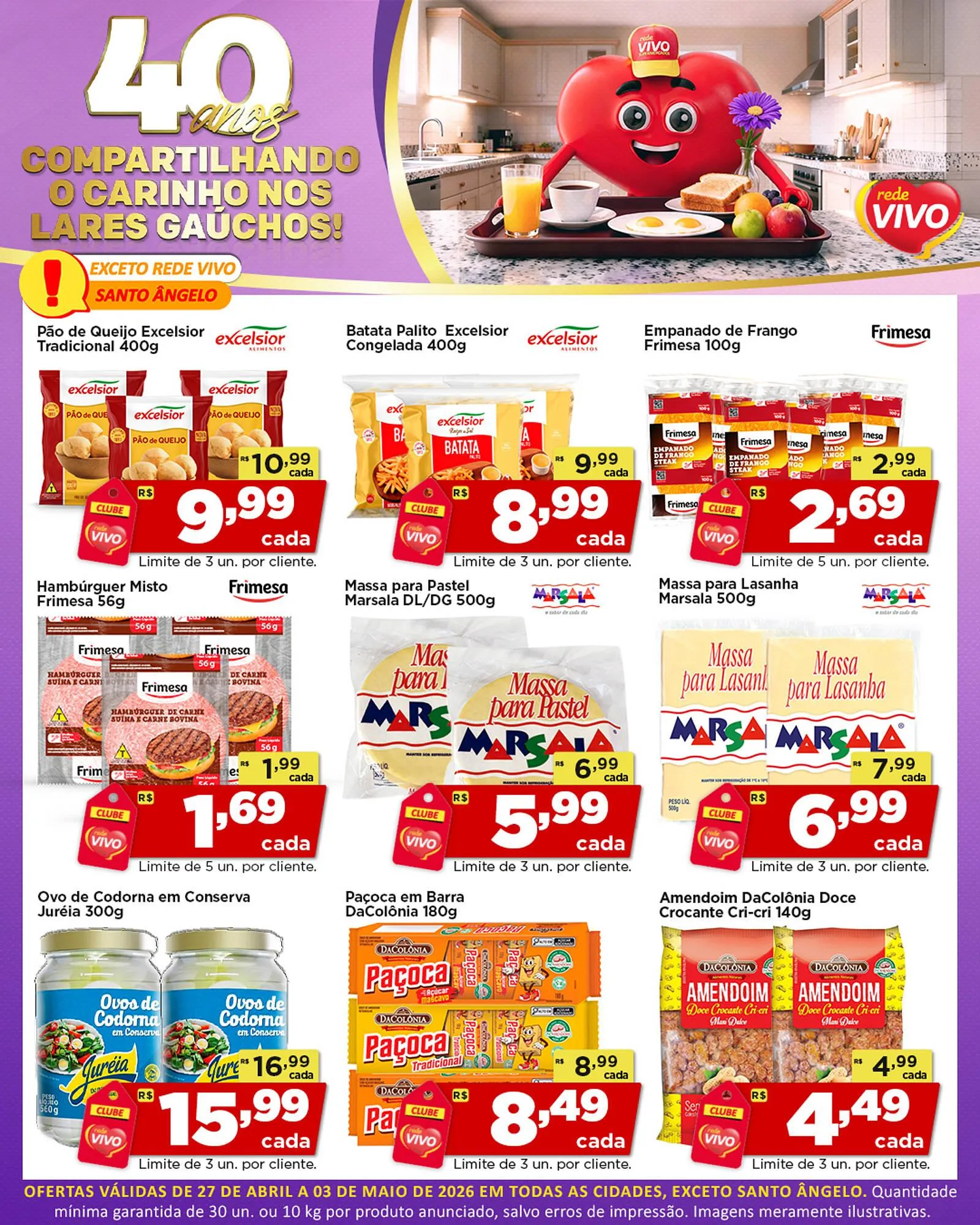 Encarte de Encarte Rede Vivo 27 de abril até 3 de maio 2026 - Pagina 2