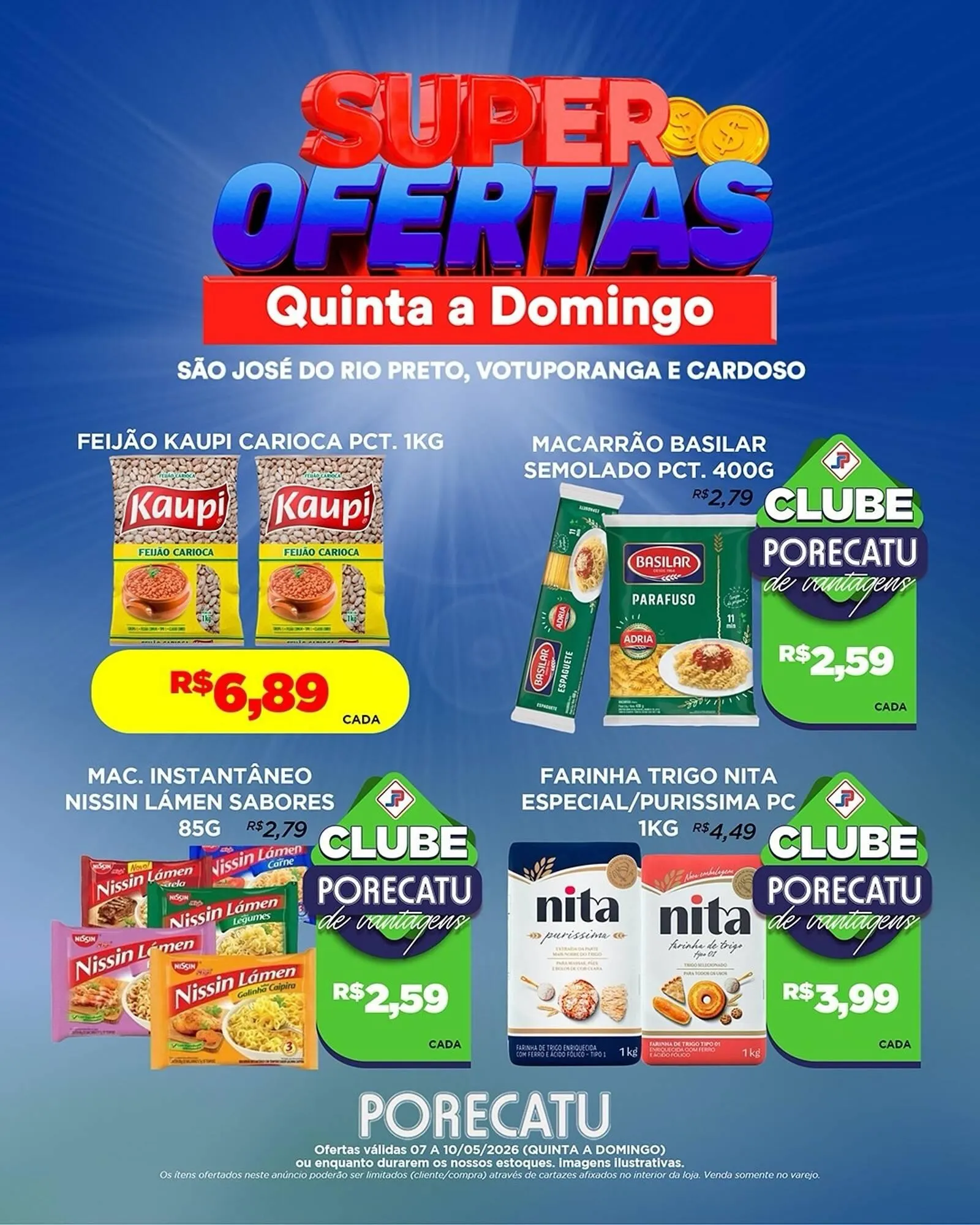 Encarte de Catálogo Supermercado Porecatu 7 de maio até 10 de maio 2026 - Pagina 5