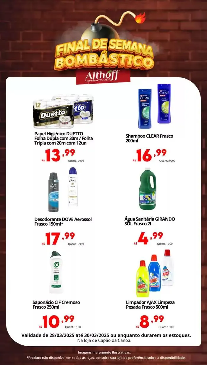 Encarte de Final de Semana Bombástico - RS. 28 de março até 30 de março 2025 - Pagina 5