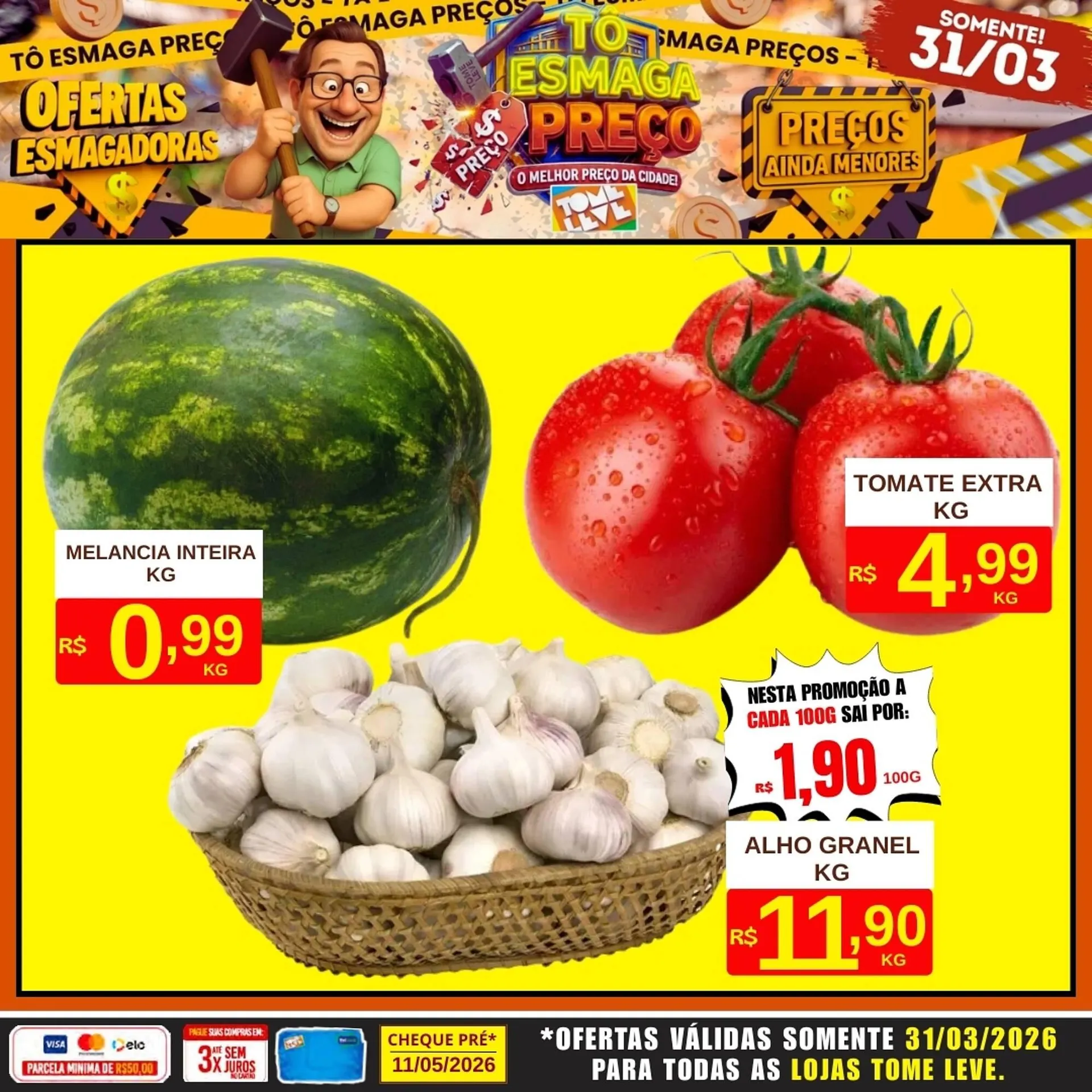 Encarte de Catálogo Tome Leve 30 de março até 31 de março 2026 - Pagina 3