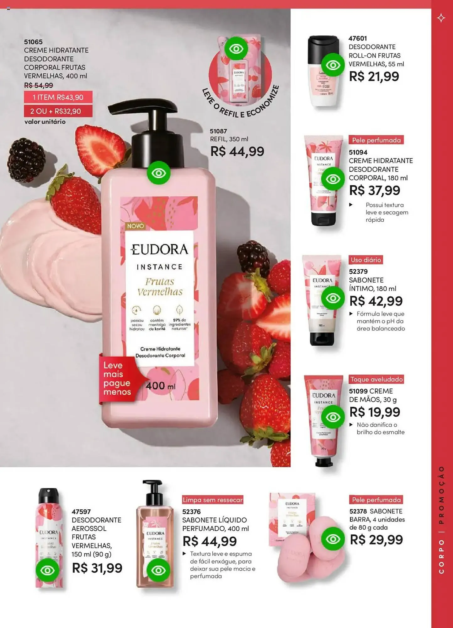 Encarte de Catálogo Eudora 25 de junho até 17 de julho 2025 - Pagina 85