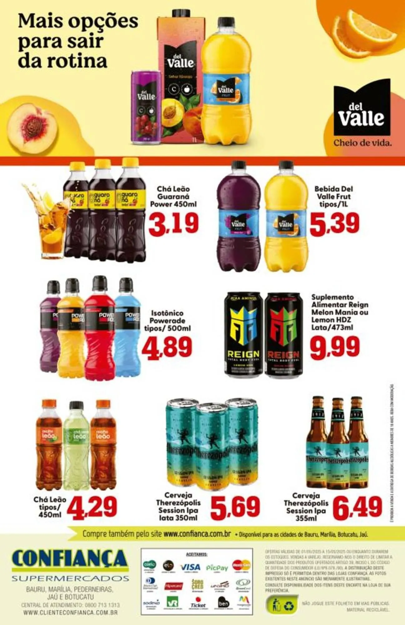 Encarte de Catálogo Confiança Supermercados 1 de maio até 15 de maio 2025 - Pagina 2