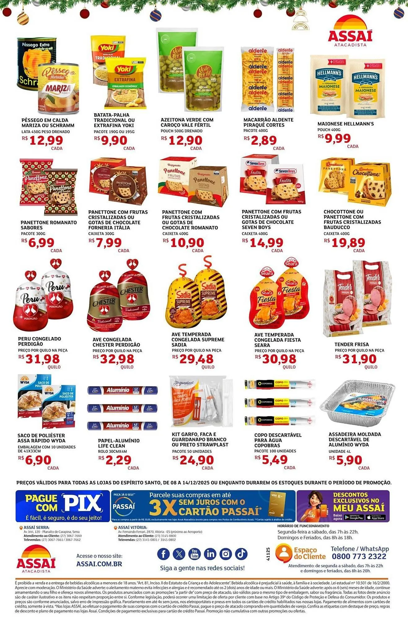 Encarte de Encarte Assaí Atacadista 9 de dezembro até 14 de dezembro 2025 - Pagina 2