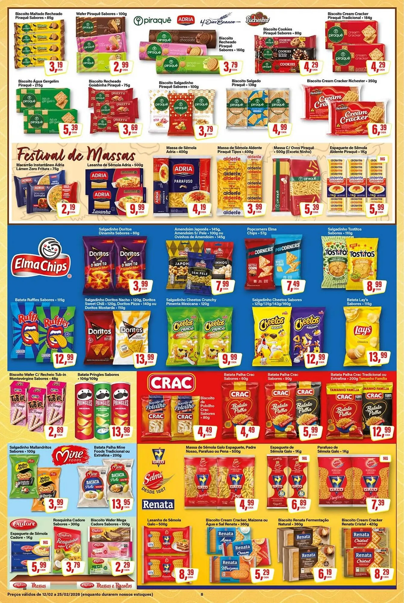 Encarte de Encarte Rede Supermarket 20 de fevereiro até 22 de fevereiro 2026 - Pagina 8