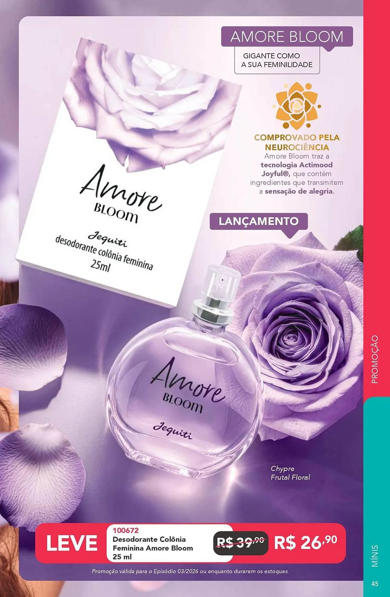 Encarte de Catálogo Jequiti 2 de março até 31 de março 2026 - Pagina 45