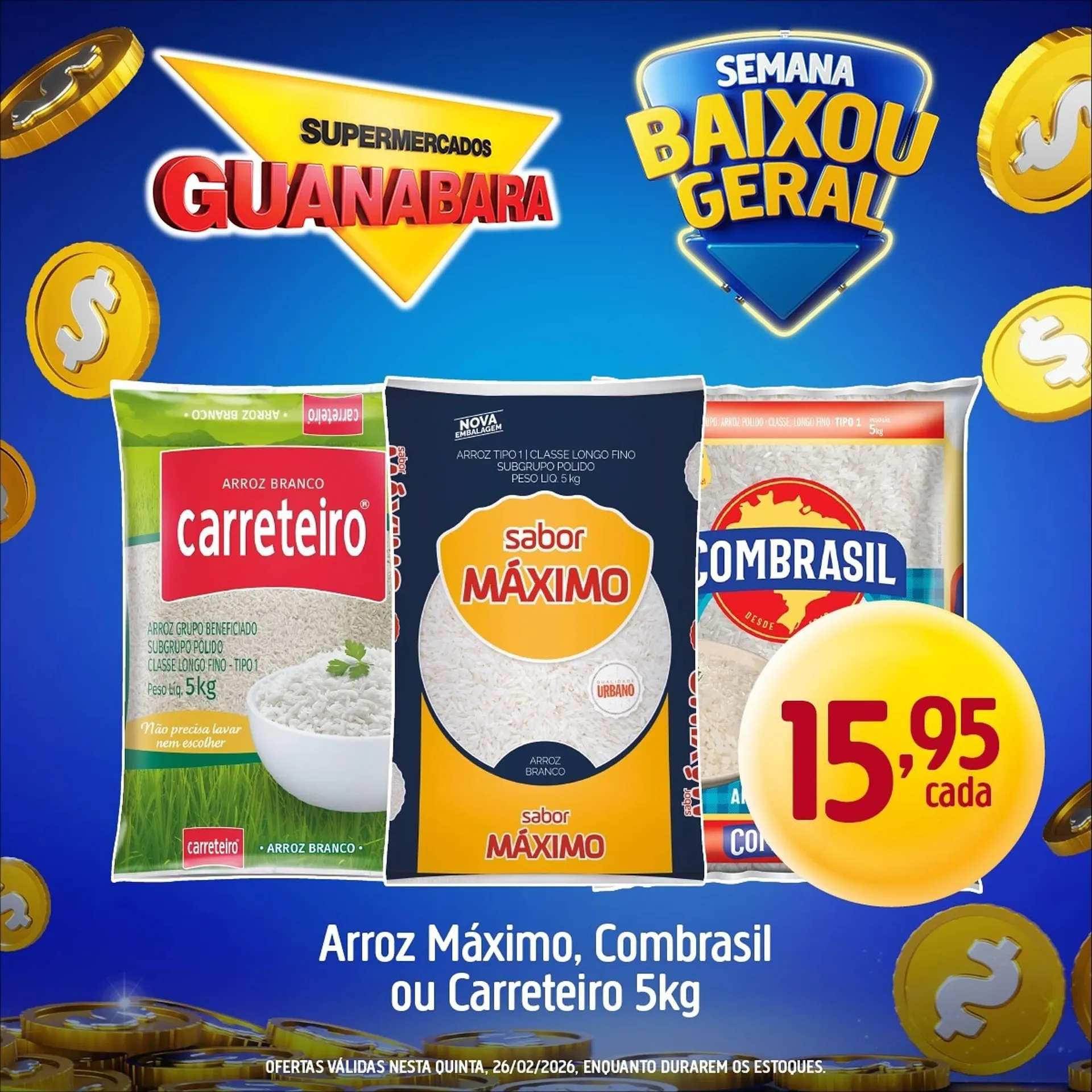 Encarte de Encarte Supermercados Guanabara 26 de fevereiro até 26 de fevereiro 2026 - Pagina 3