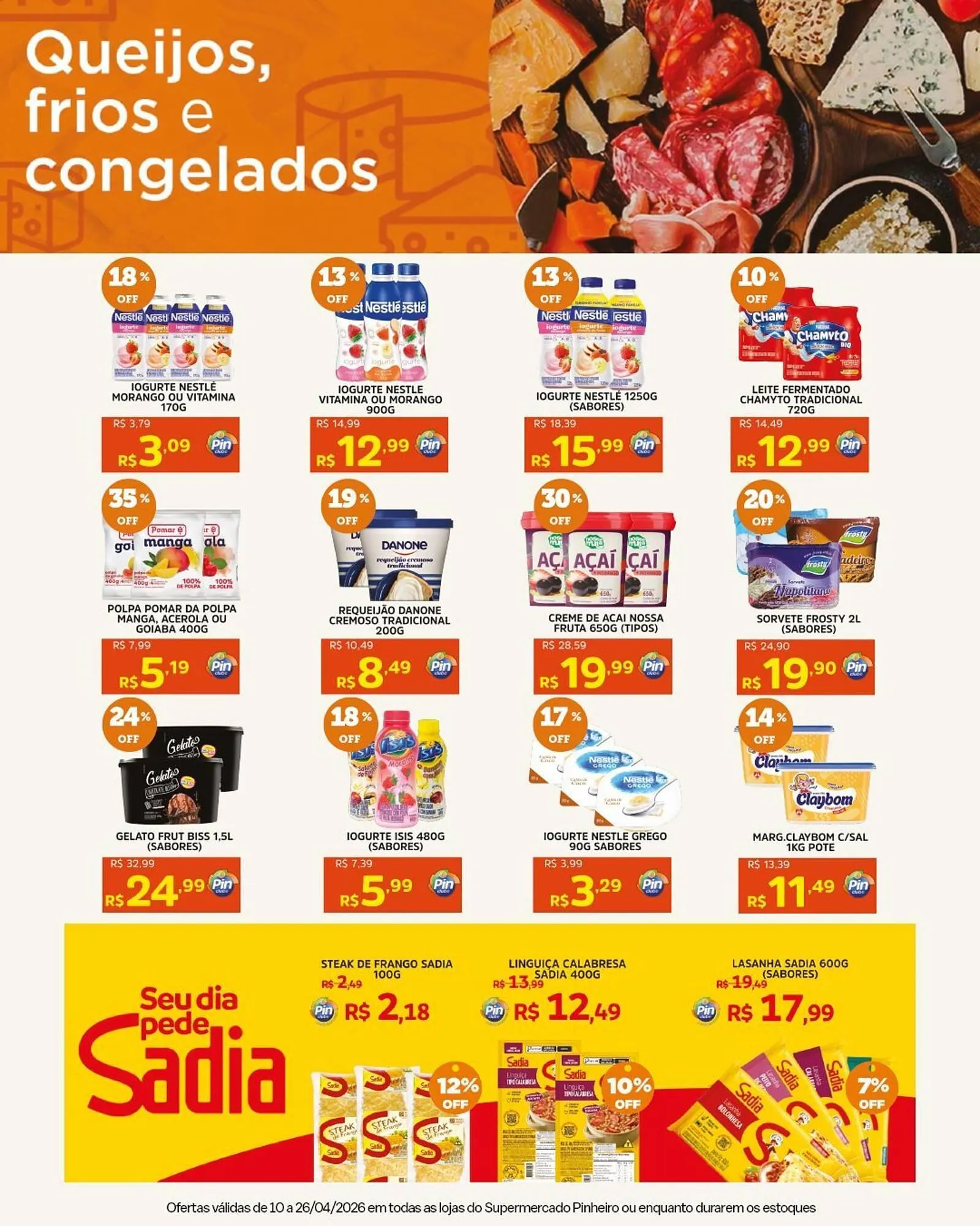 Encarte de Encarte Pinheiro Supermercado 11 de abril até 26 de abril 2026 - Pagina 5