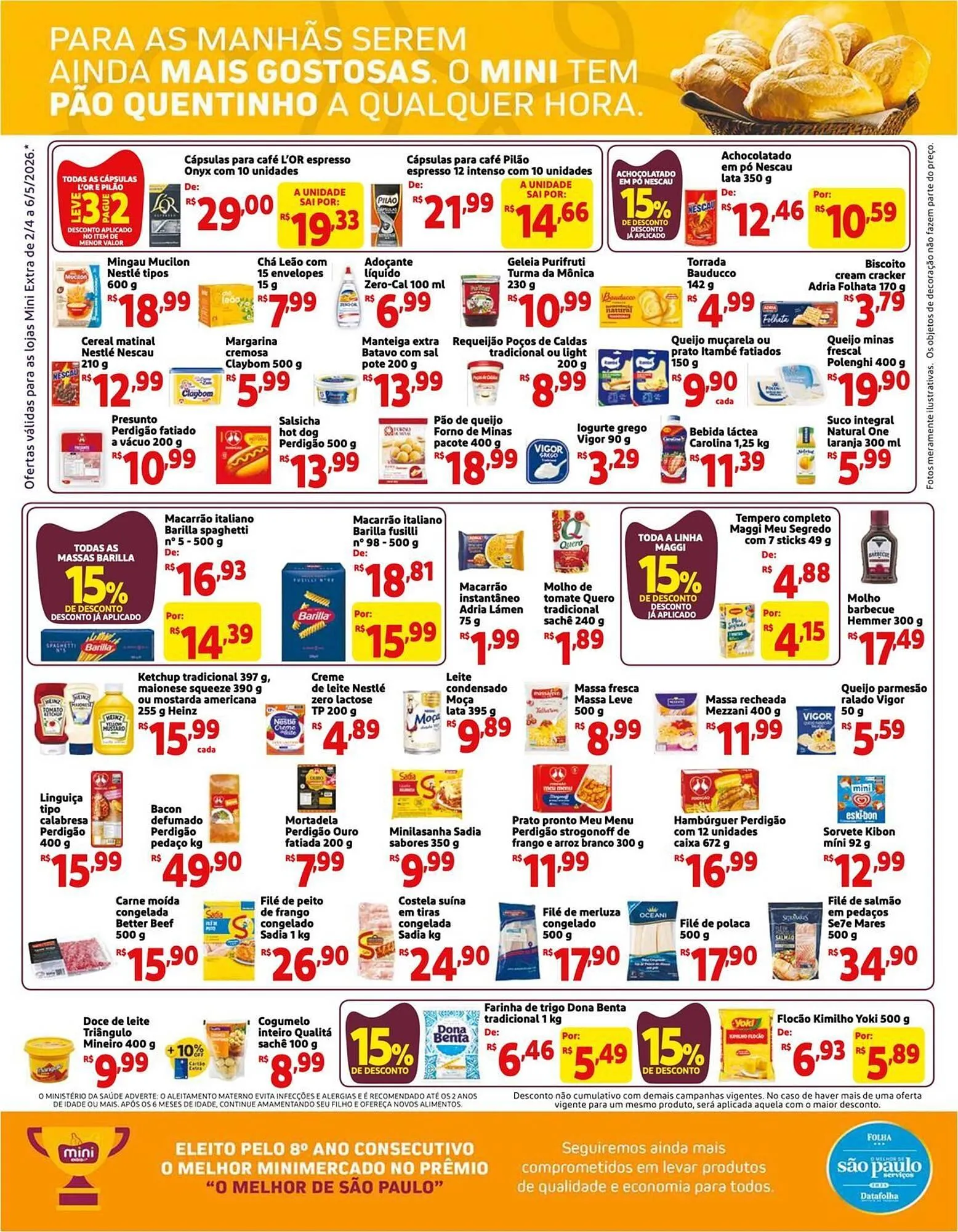Encarte de Folheto Mini Extra 2 de abril até 6 de maio 2026 - Pagina 2