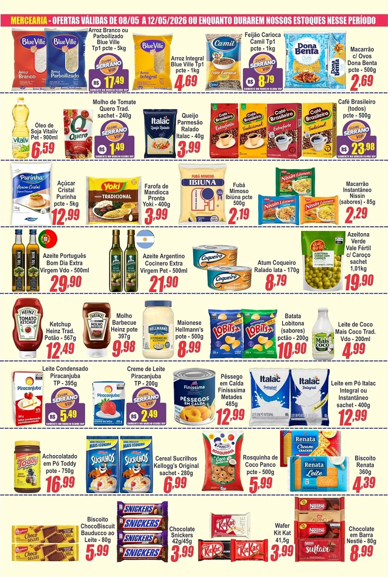 Encarte de Catálogo Serrano Supermercado 6 de maio até 12 de maio 2026 - Pagina 4