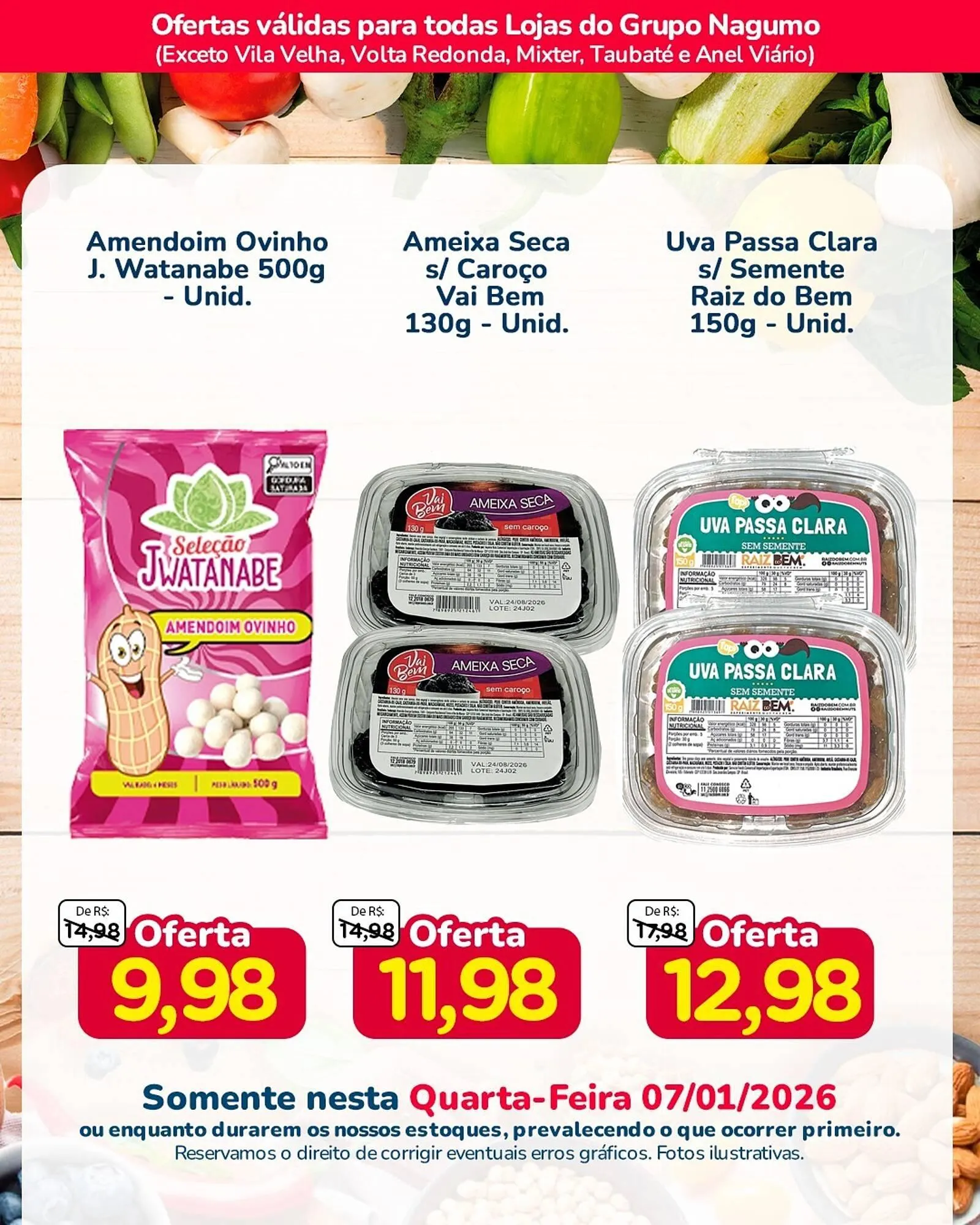 Encarte de Folheto Nagumo 7 de janeiro até 7 de janeiro 2026 - Pagina 4