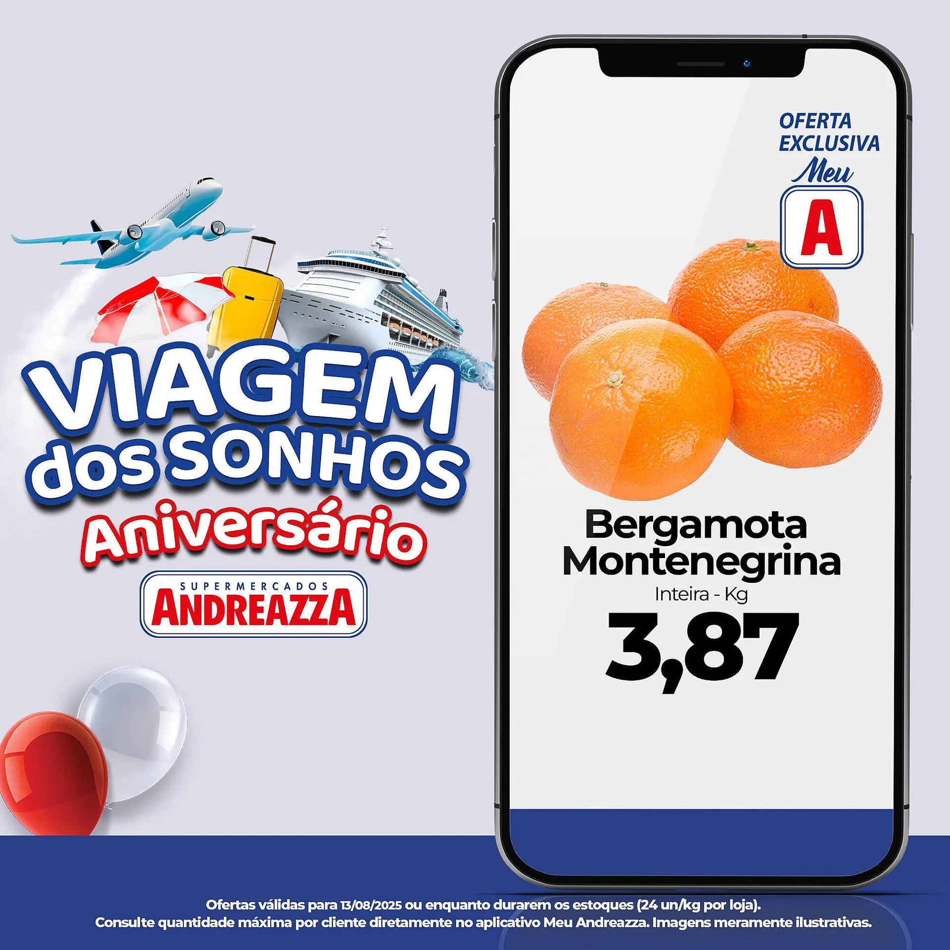 Encarte de Catálogo Supermercados Andreazza 13 de agosto até 13 de agosto 2025 - Pagina 2