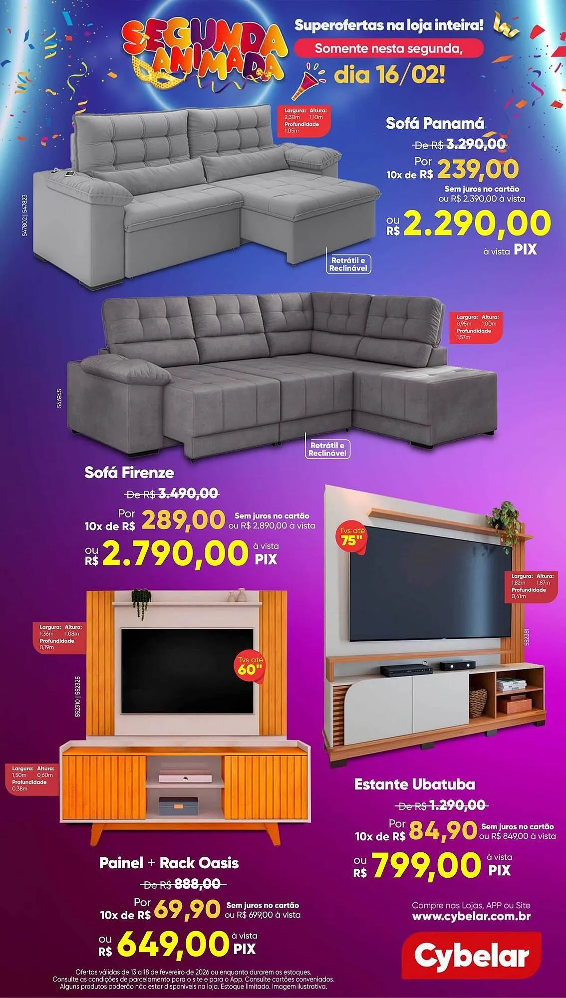 Encarte de Catálogo Cybelar 16 de fevereiro até 16 de fevereiro 2026 - Pagina 4