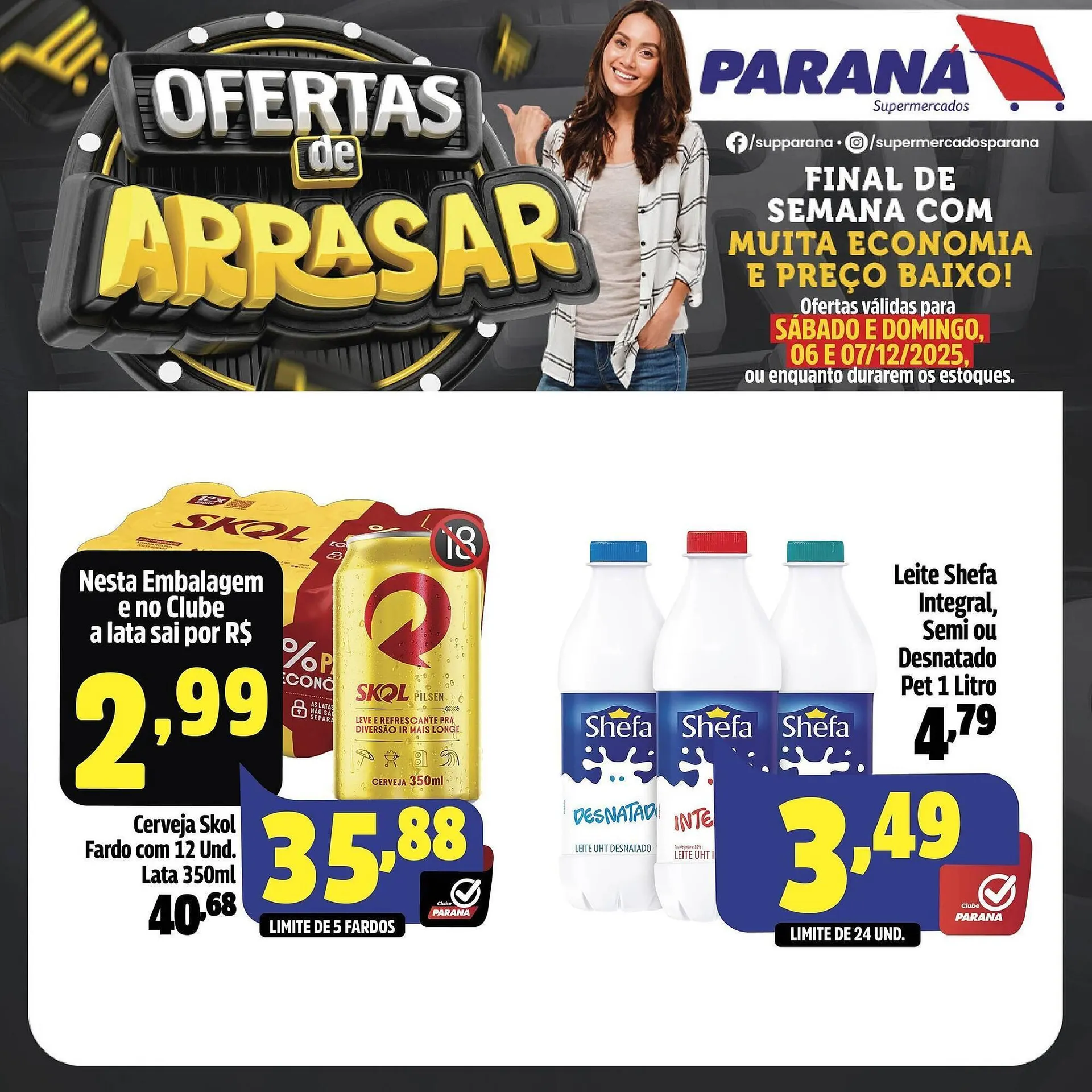 Encarte de Folheto Supermercado Paraná 6 de dezembro até 7 de dezembro 2025 - Pagina 1