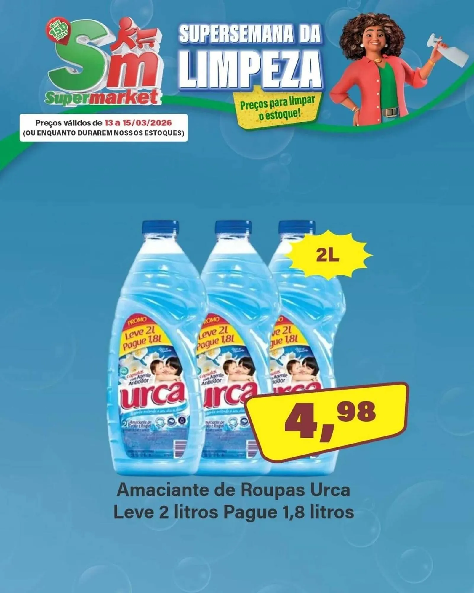 Encarte de Catálogo Floresta Supermercados 13 de março até 15 de março 2026 - Pagina 4