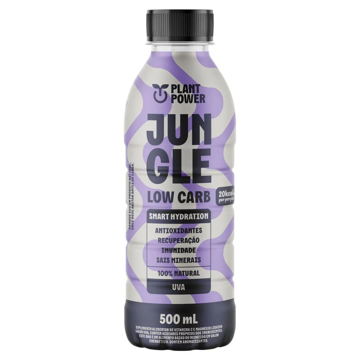 Suplemento Alimentar Plant Power Jungle Low Carb Uva Frasco 500ml
