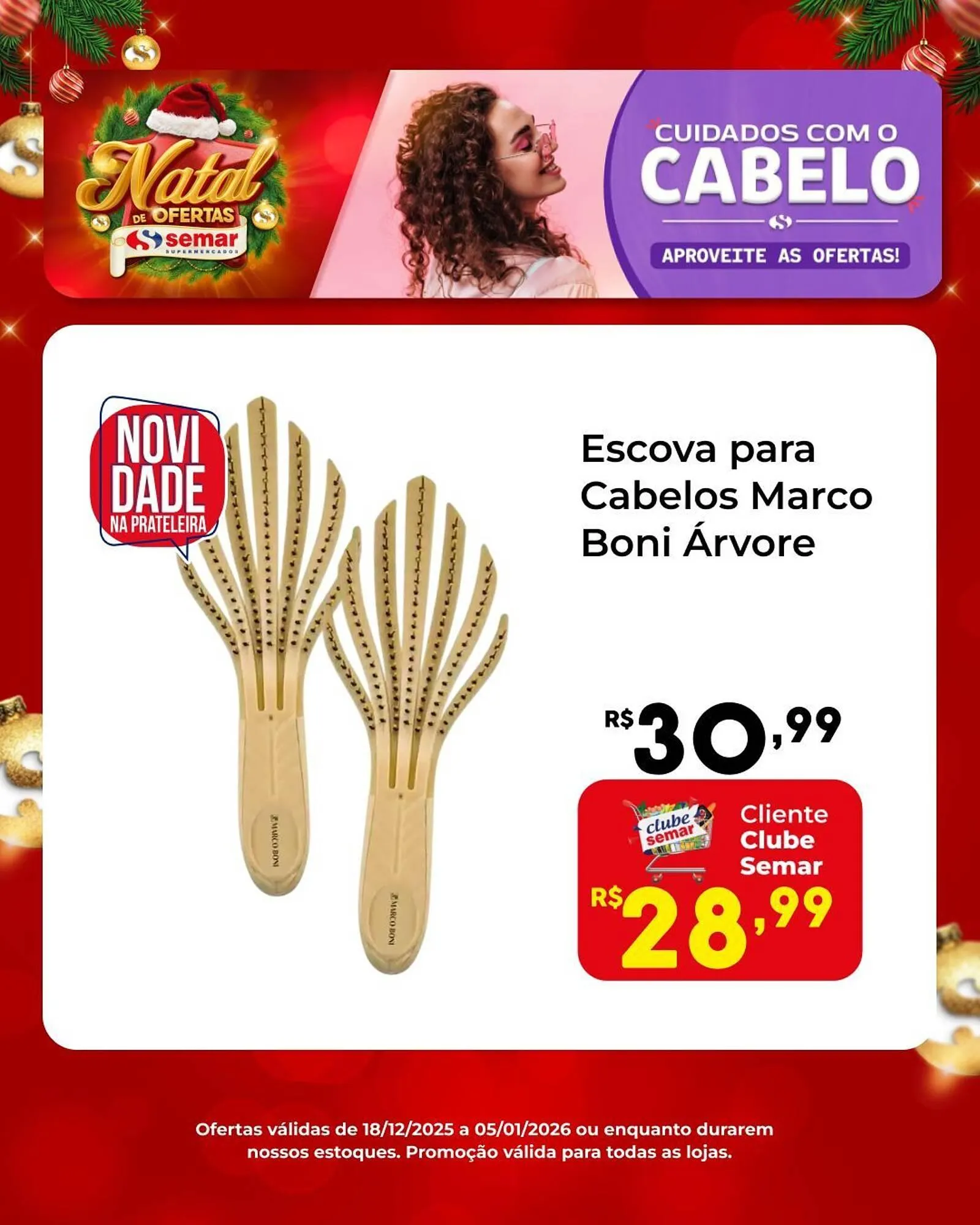 Encarte de Folheto Semar Supermercado 18 de dezembro até 5 de janeiro 2026 - Pagina 4