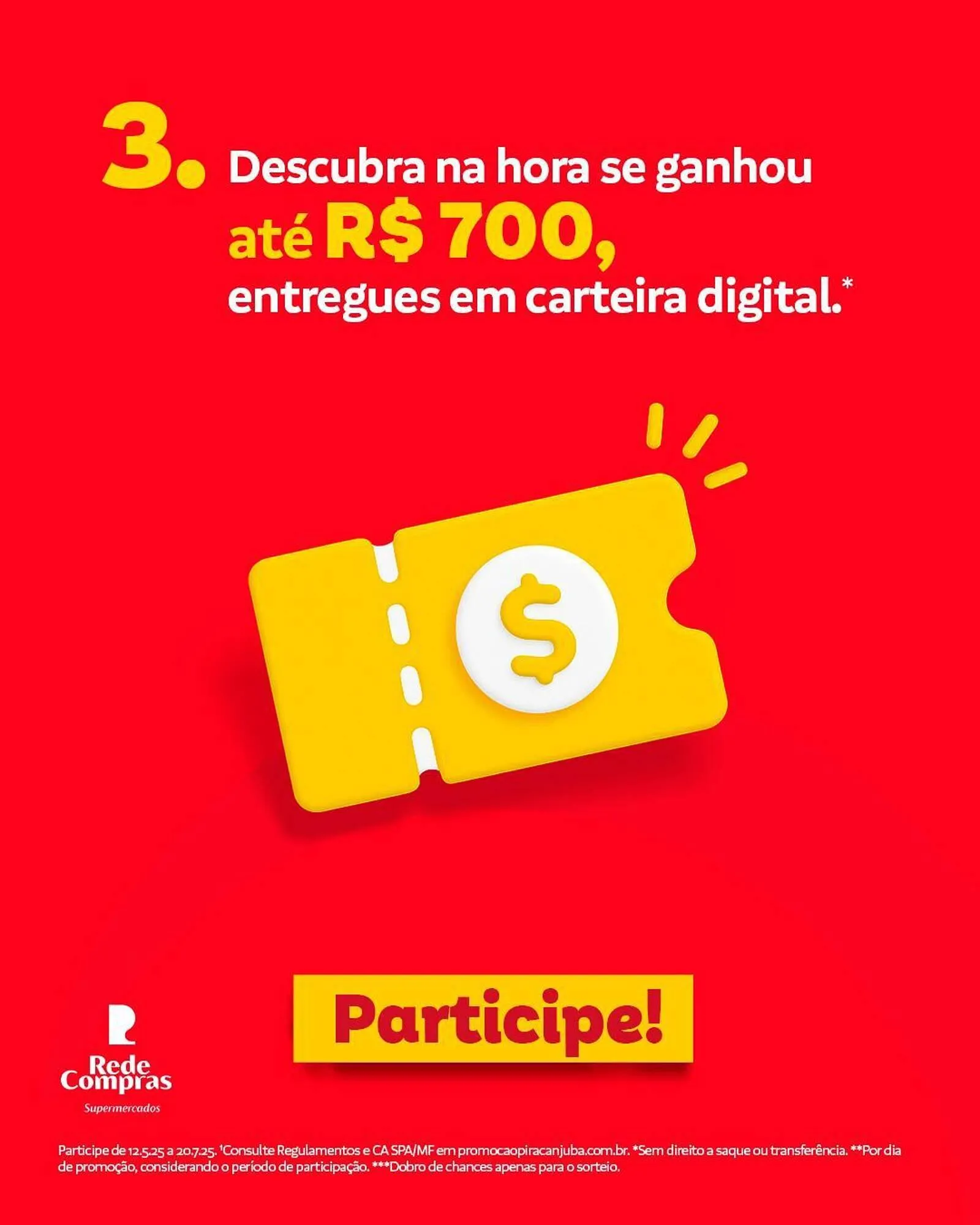 Encarte de Catálogo Rede Compras 18 de junho até 20 de julho 2025 - Pagina 4
