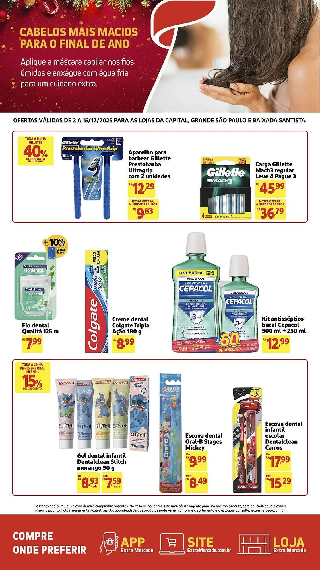 Encarte de Encarte Mercado Extra 2 de dezembro até 15 de dezembro 2025 - Pagina 2