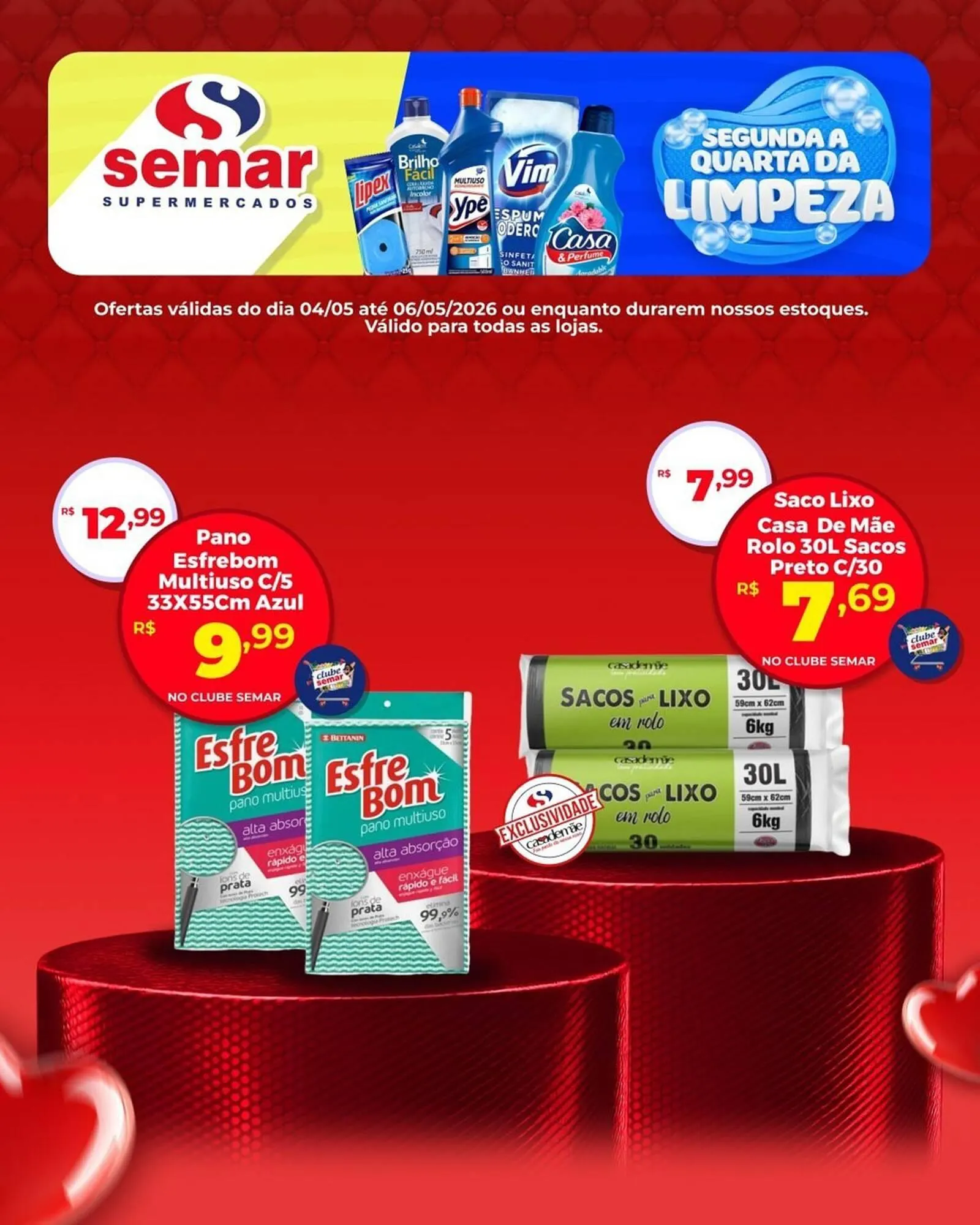 Encarte de Folheto Semar Supermercado 4 de maio até 6 de maio 2026 - Pagina 6