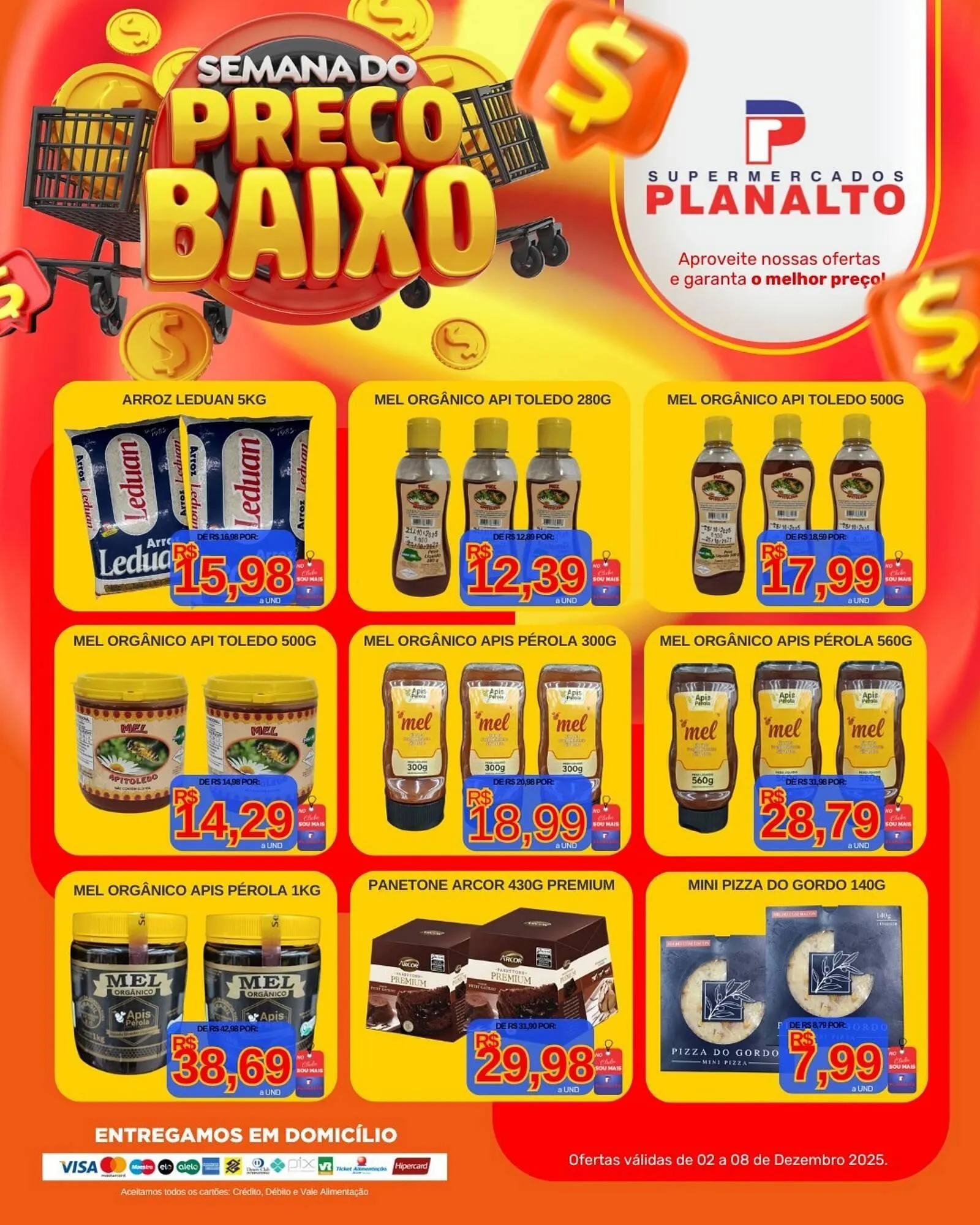 Encarte de Catálogo Supermercados Planalto 2 de dezembro até 8 de dezembro 2025 - Pagina 1