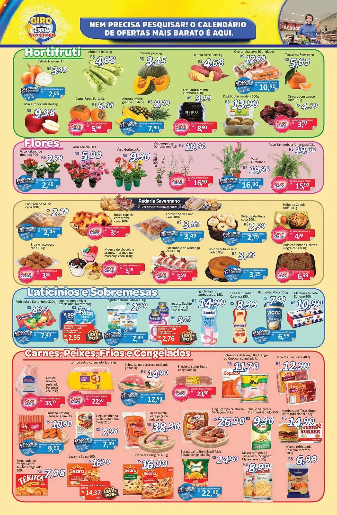 Encarte de Catálogo Supermercados Savegnago 9 de abril até 13 de abril 2026 - Pagina 2