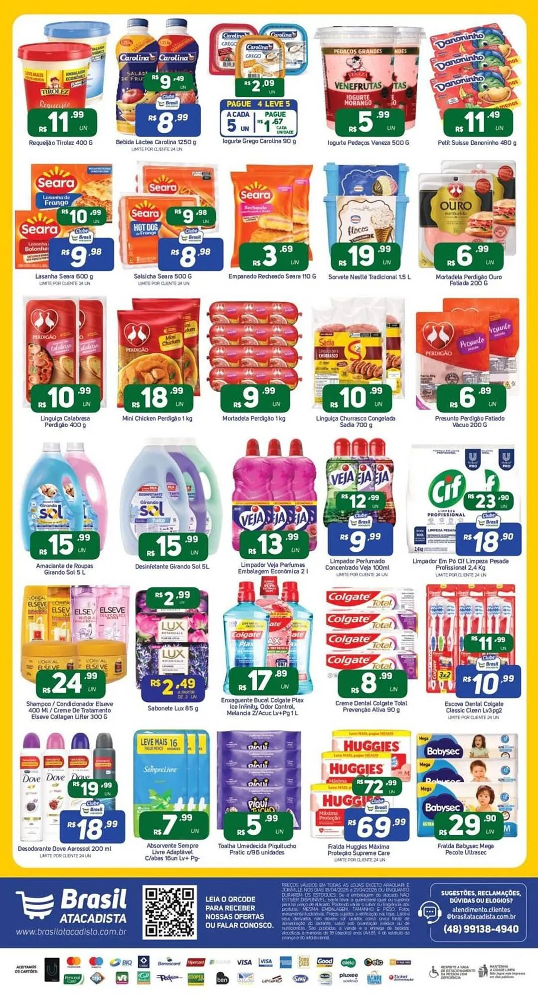 Encarte de Catálogo Brasil Atacadista 18 de abril até 21 de abril 2026 - Pagina 2