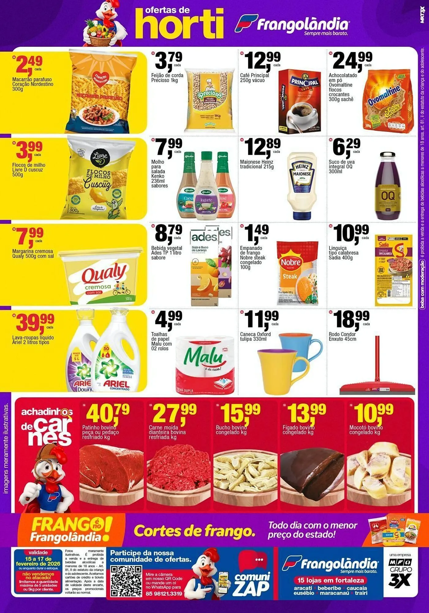 Encarte de Encarte Frangolândia 15 de fevereiro até 17 de fevereiro 2026 - Pagina 2