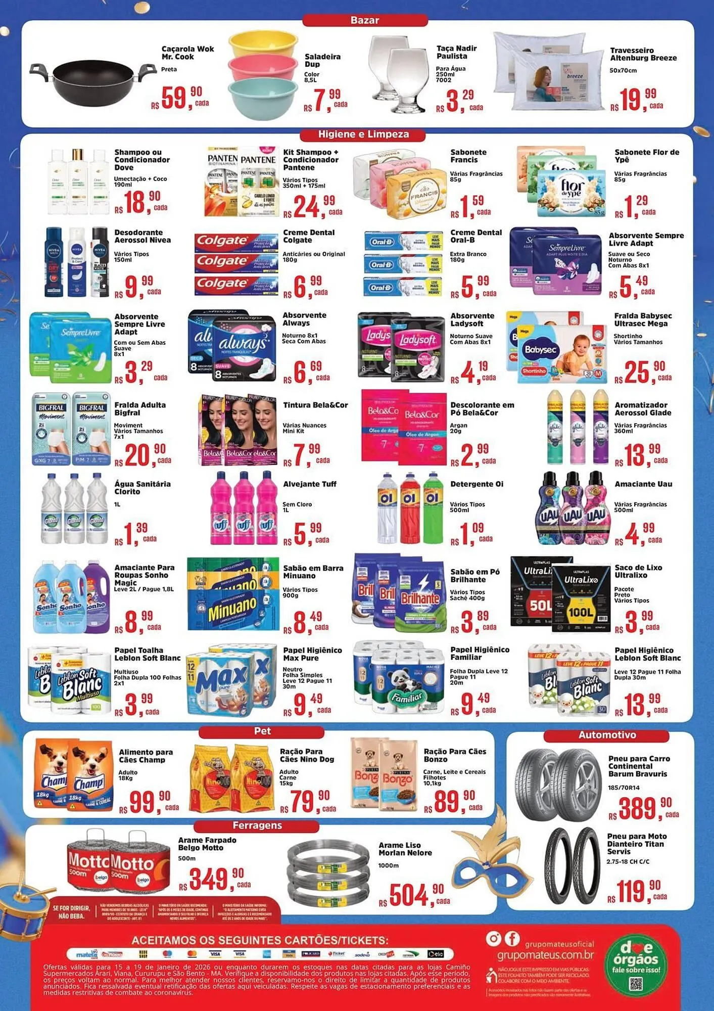 Encarte de Catálogo Supermercados Mateus 15 de janeiro até 19 de janeiro 2026 - Pagina 4