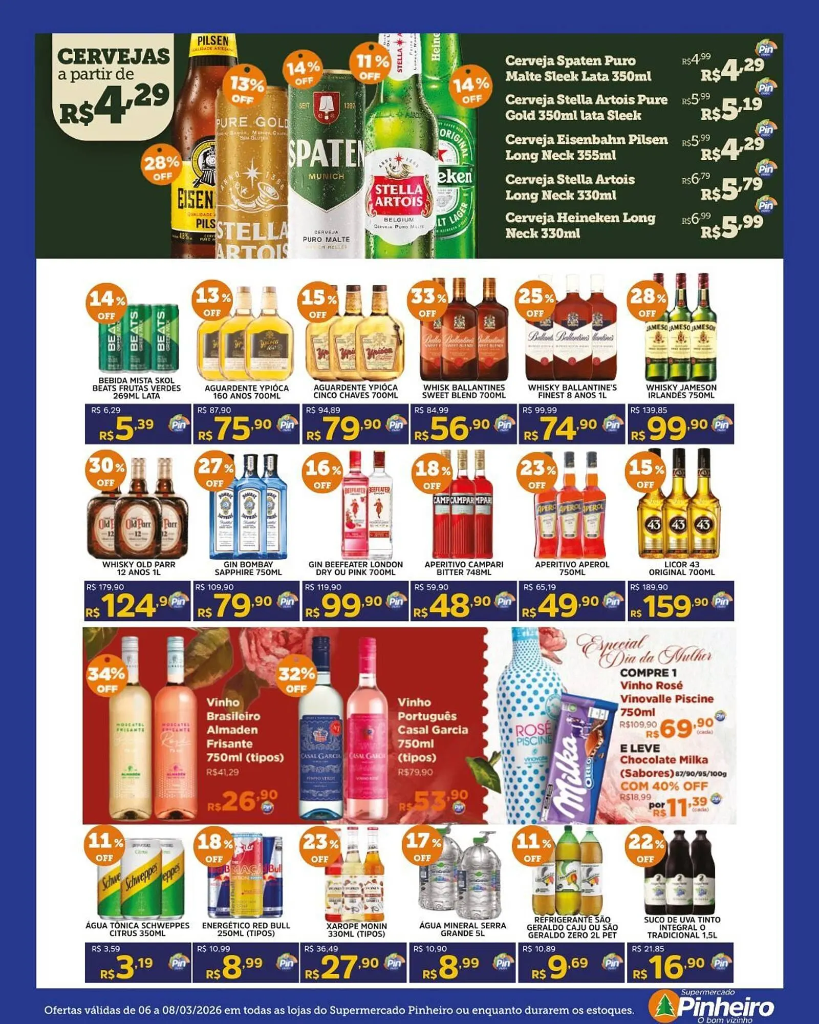 Encarte de Encarte Pinheiro Supermercado 6 de março até 8 de março 2026 - Pagina 3