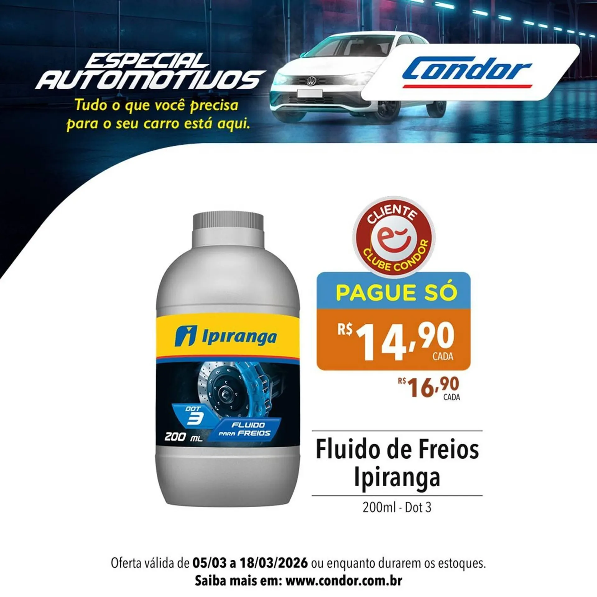 Encarte de Catálogo Supermercados Condor 12 de março até 15 de março 2026 - Pagina 27