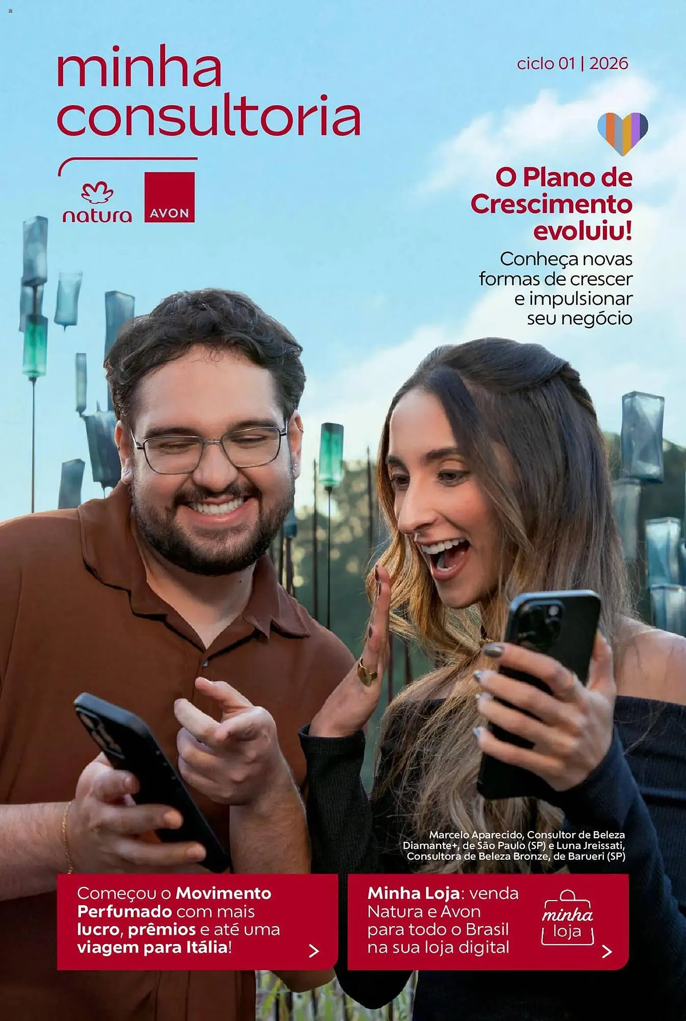 Encarte de Catálogo Avon 1 de janeiro até 31 de janeiro 2026 - Pagina 1