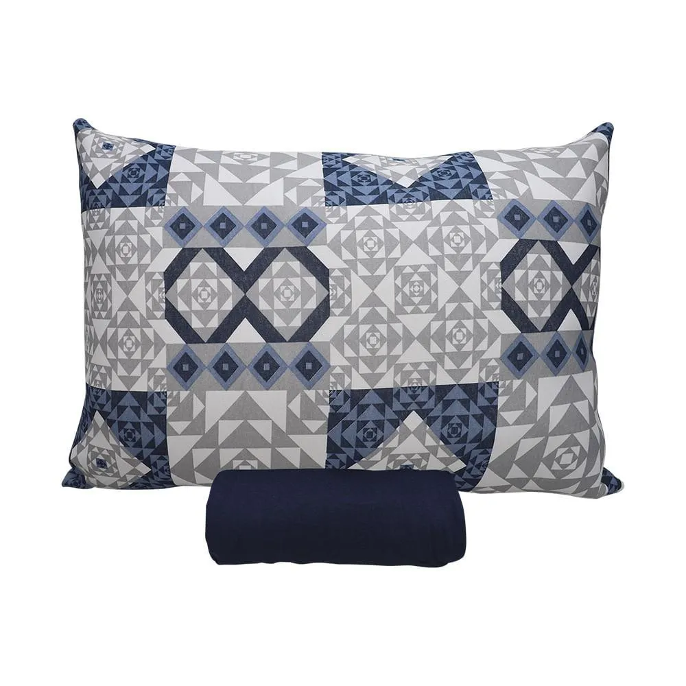 Jogo Cama Solteiro Doce Vida Cali Azul Profundo 30cm 2 Peças 0310308CLAZP - Portallar