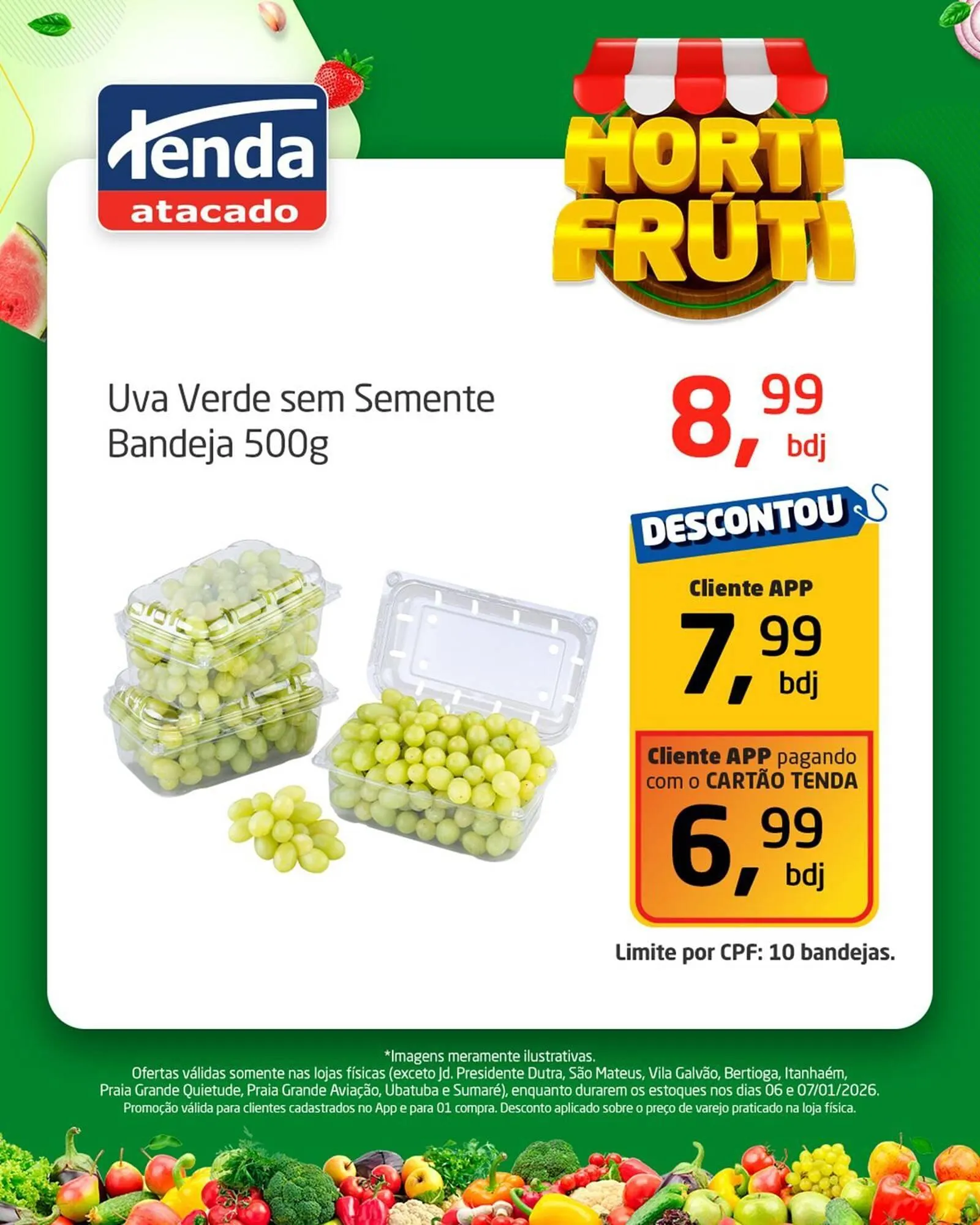 Encarte de Folheto Tenda Atacado 6 de janeiro até 7 de janeiro 2026 - Pagina 10