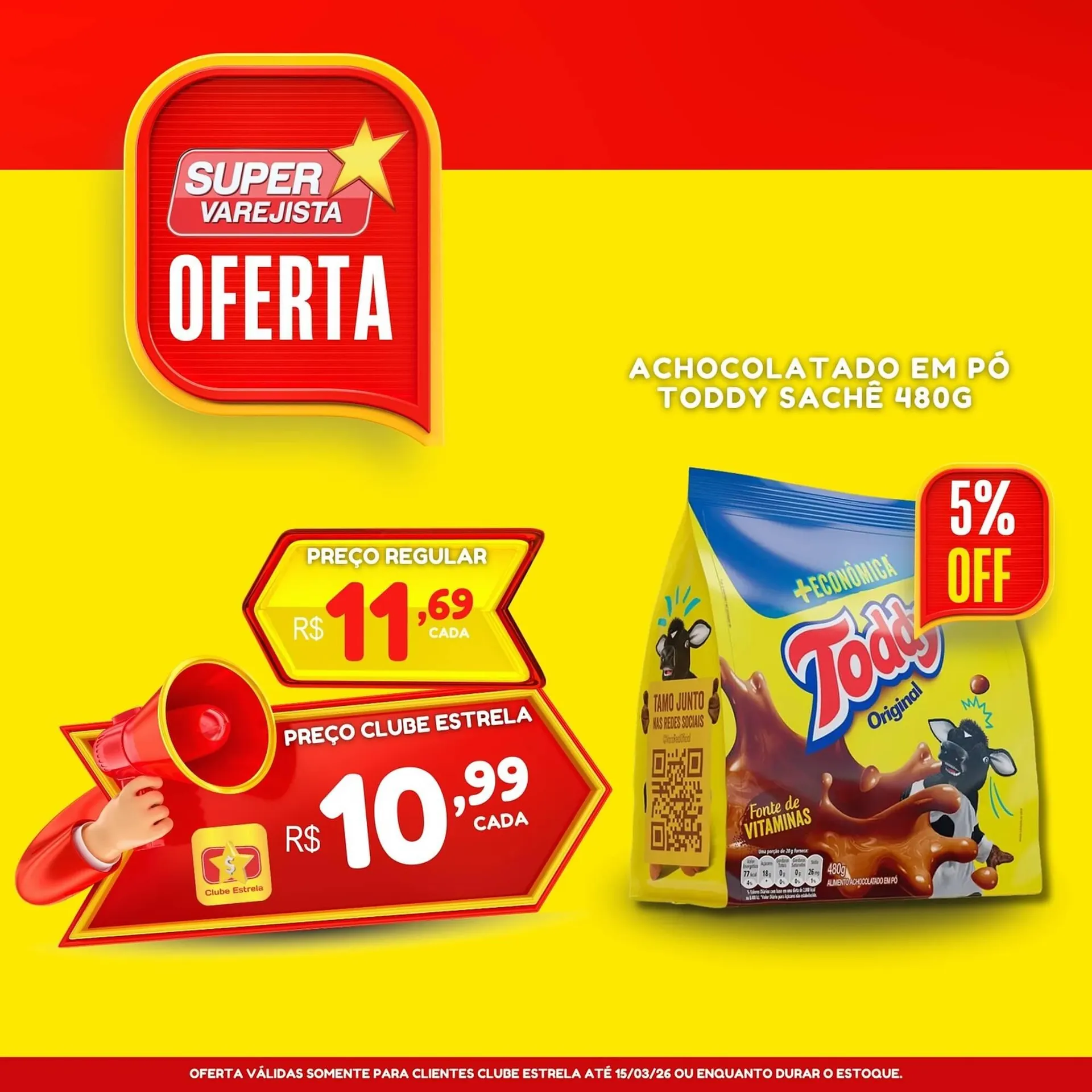 Encarte de Folheto Super Varejista 3 de março até 15 de março 2026 - Pagina 1