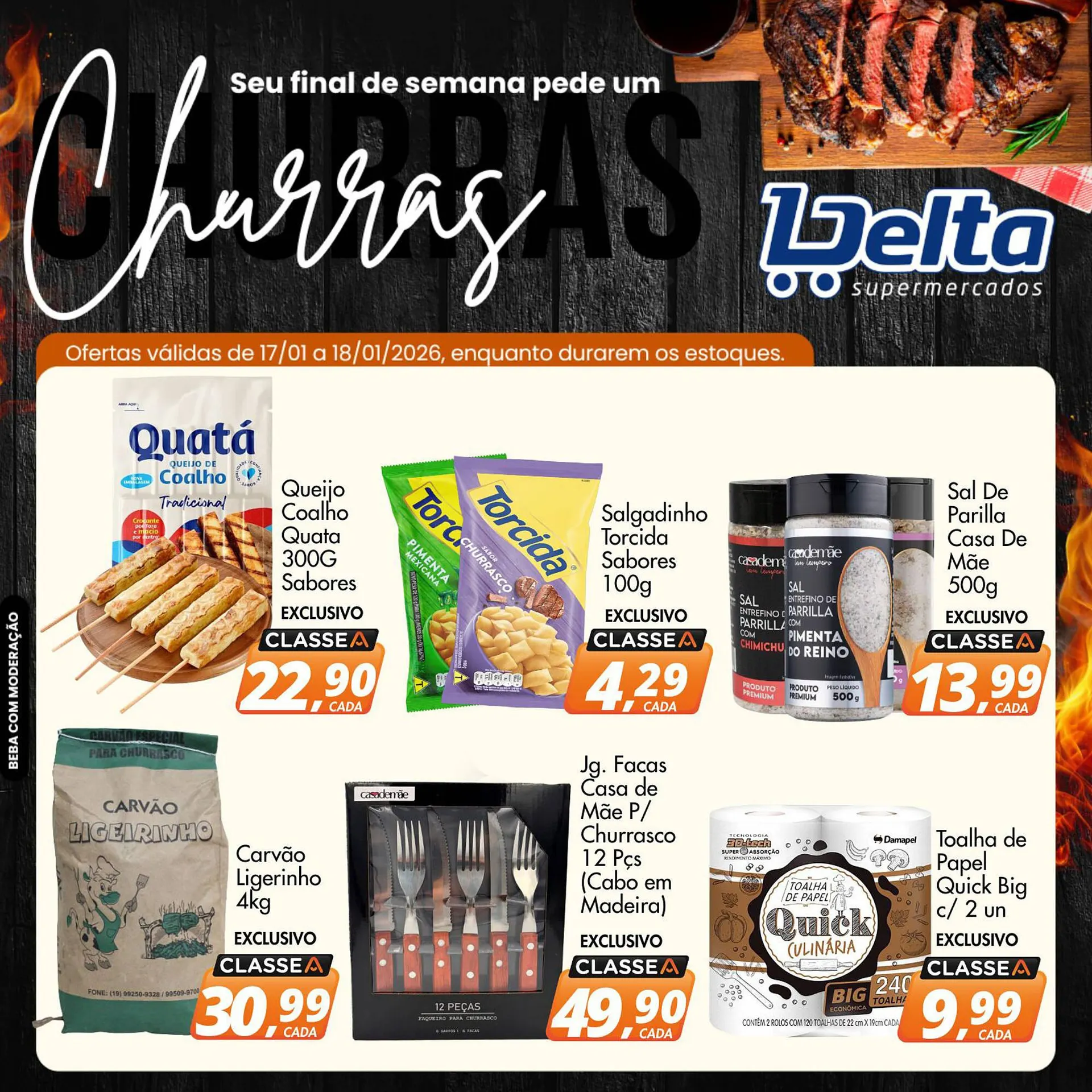 Encarte de Catálogo Delta Supermercados 17 de janeiro até 18 de janeiro 2026 - Pagina 3