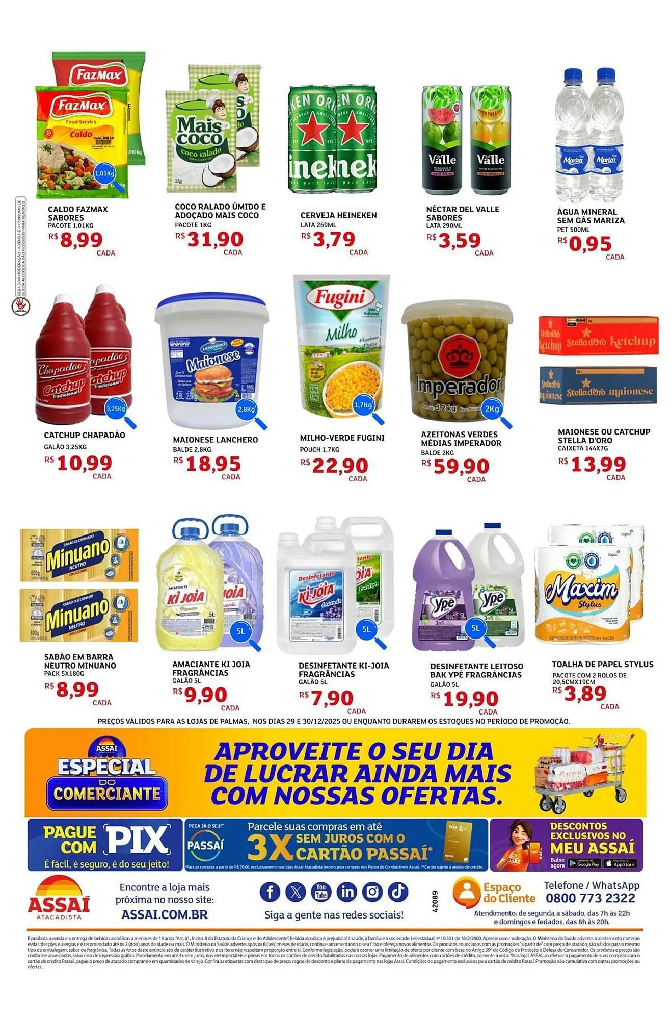 Encarte de Encarte Assaí Atacadista 29 de dezembro até 30 de dezembro 2025 - Pagina 2