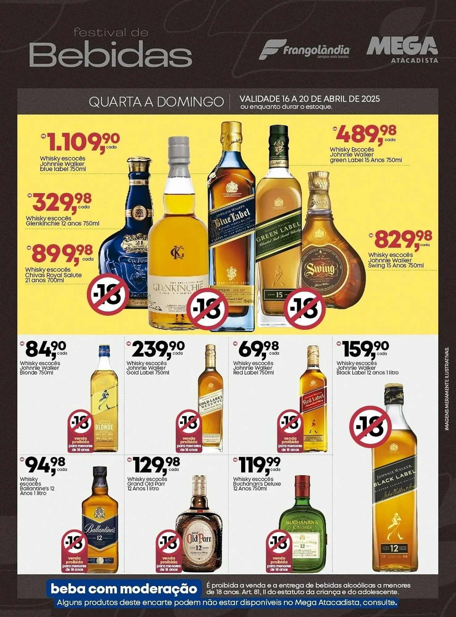 Encarte de Ofertas Frangolândia 16 de abril até 20 de abril 2025 - Pagina 5