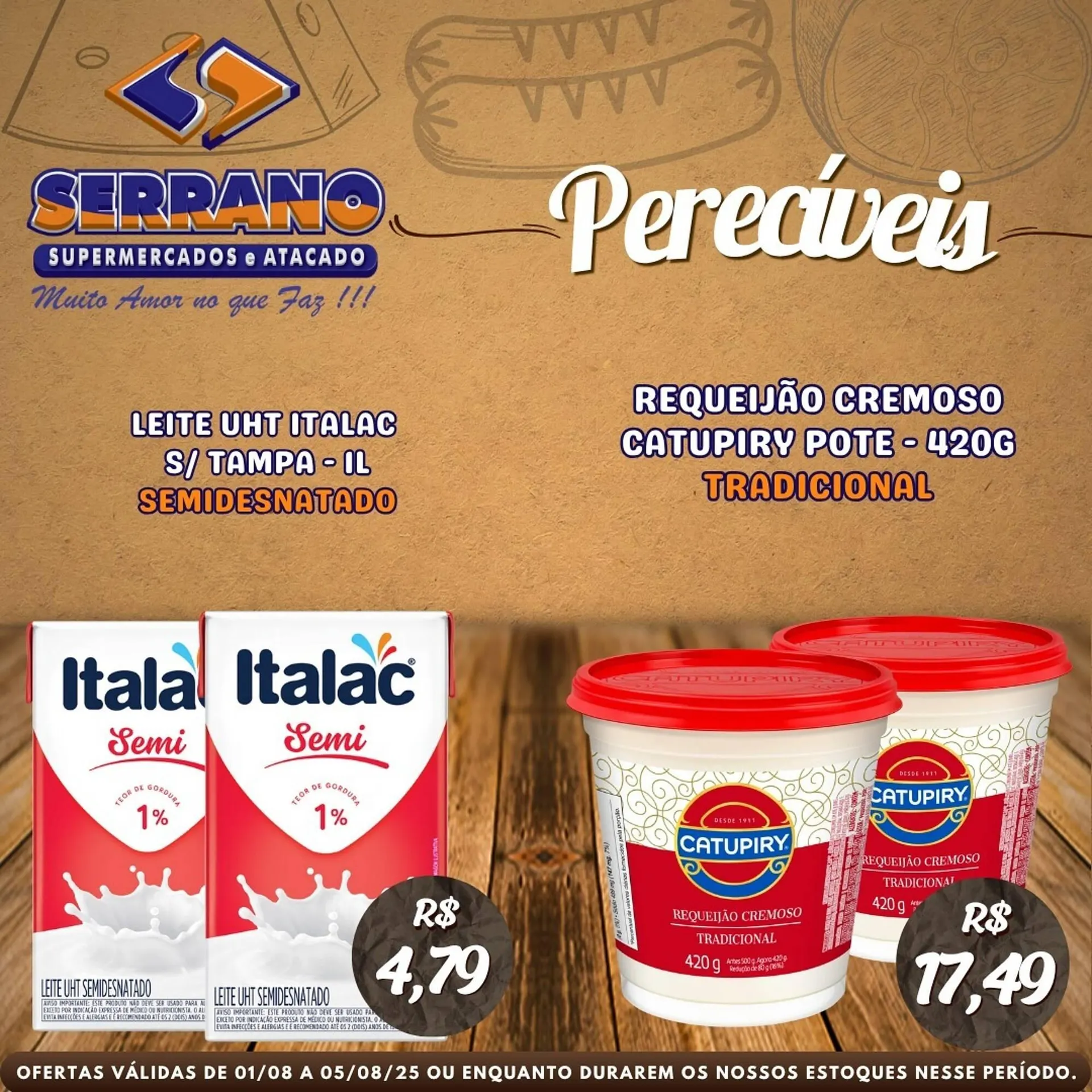 Encarte de Catálogo Serrano Supermercado 1 de agosto até 5 de agosto 2025 - Pagina 2