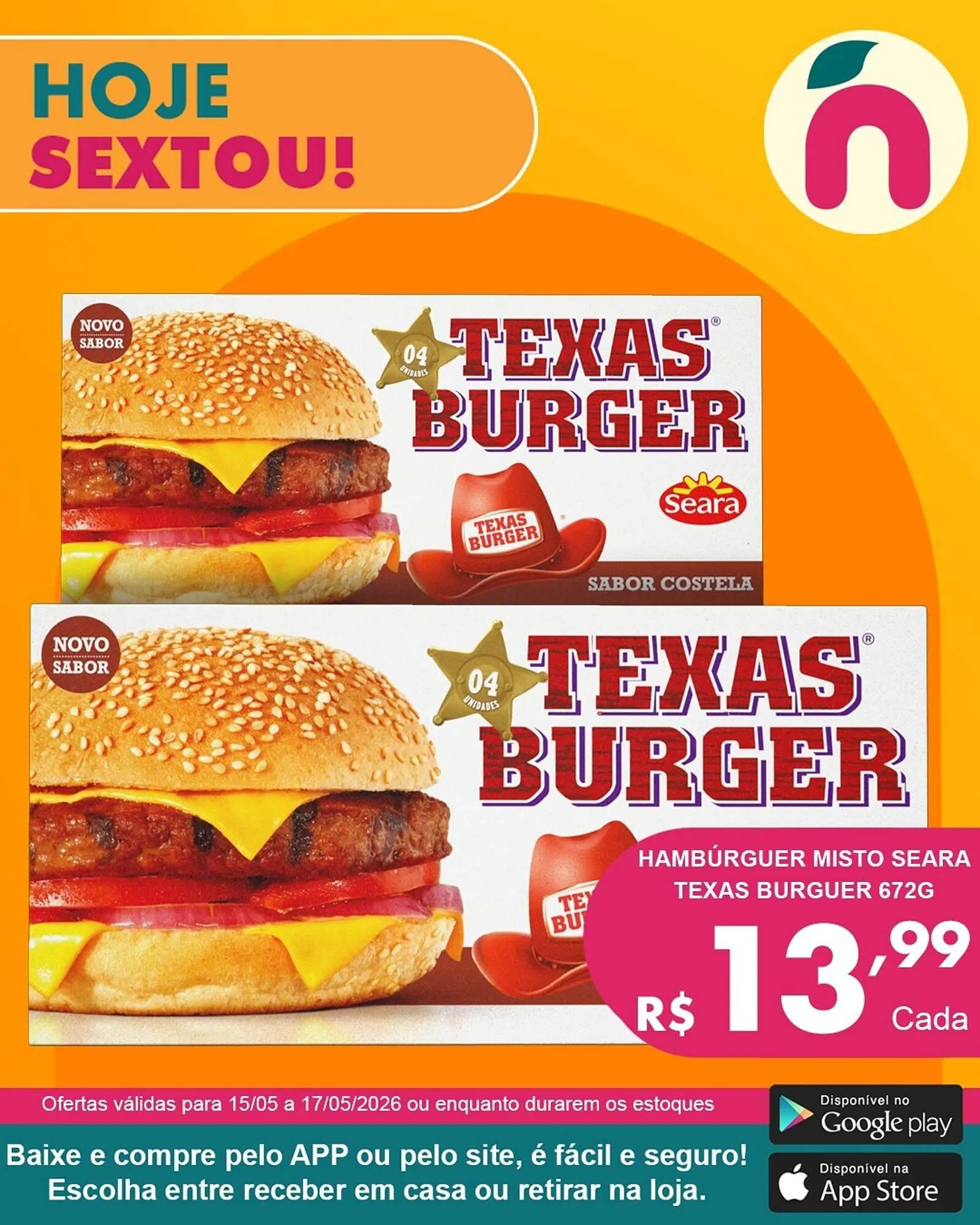 Encarte de Folheto Negreiros 16 de maio até 17 de maio 2026 - Pagina 1