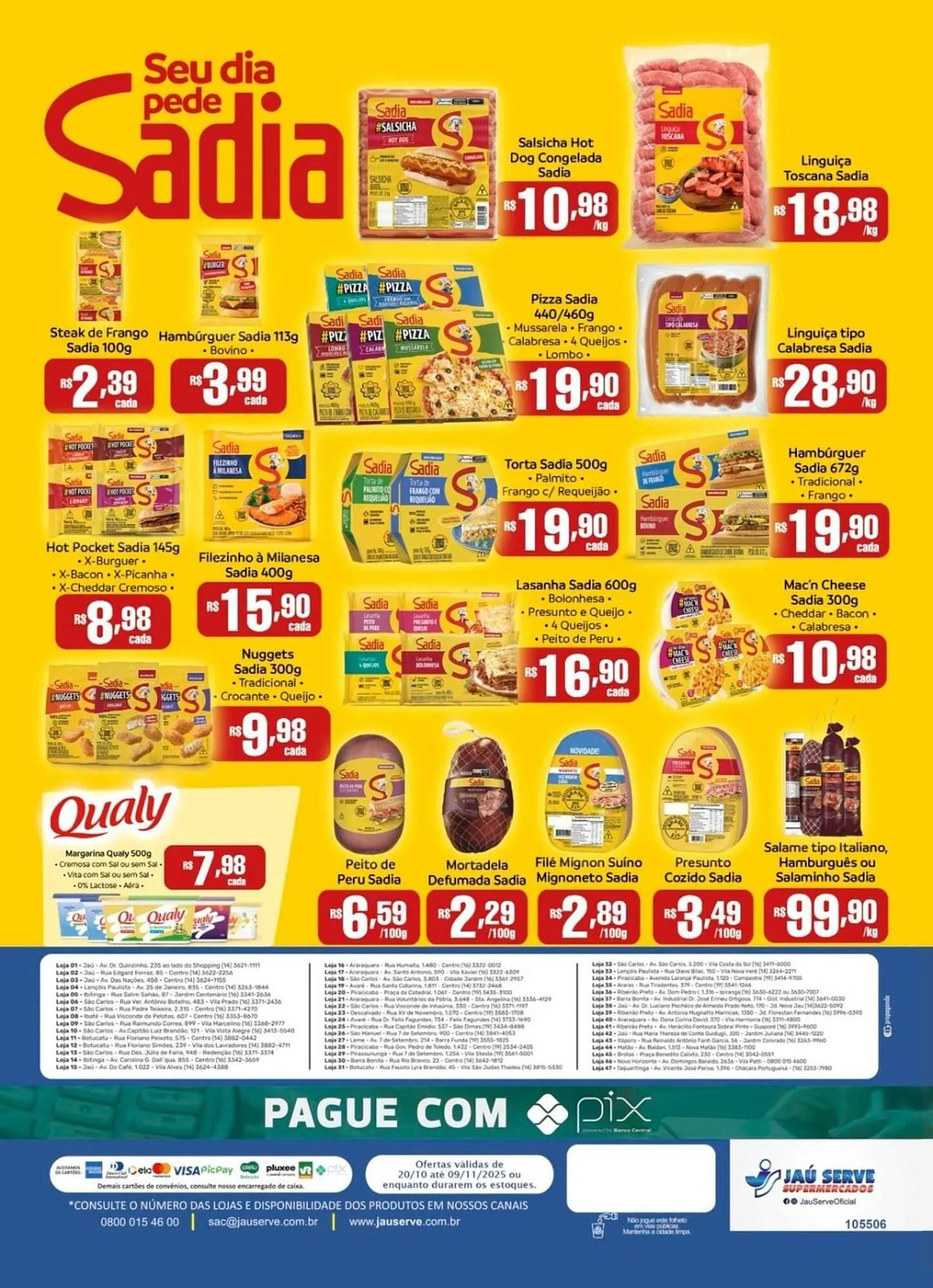 Catálogo Supermercados Jau Serve - 1