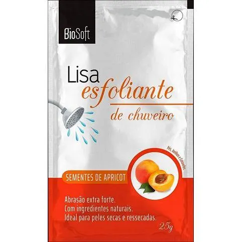 Lisa Esfoliante de Chuveiro Sementes Apricot Bio Soft 25g