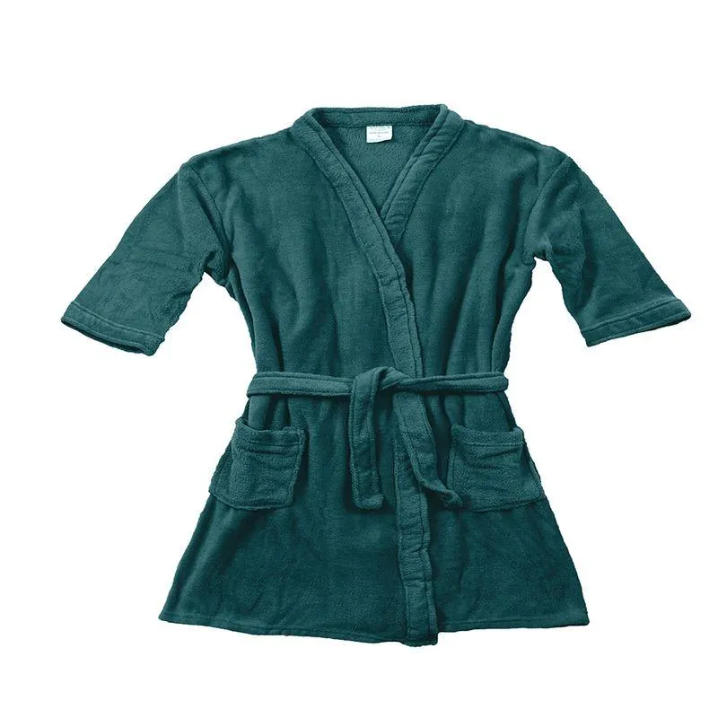 Roupão Kimono Sofisticata Verde Oceano Microfibra Gg 44312 - Sofisticata