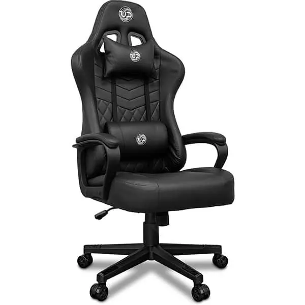 Cadeira Gamer UP XL-3322 Bl com Almofadas de Pescoço e lombar, Assento Ajustável - CX 1 UN