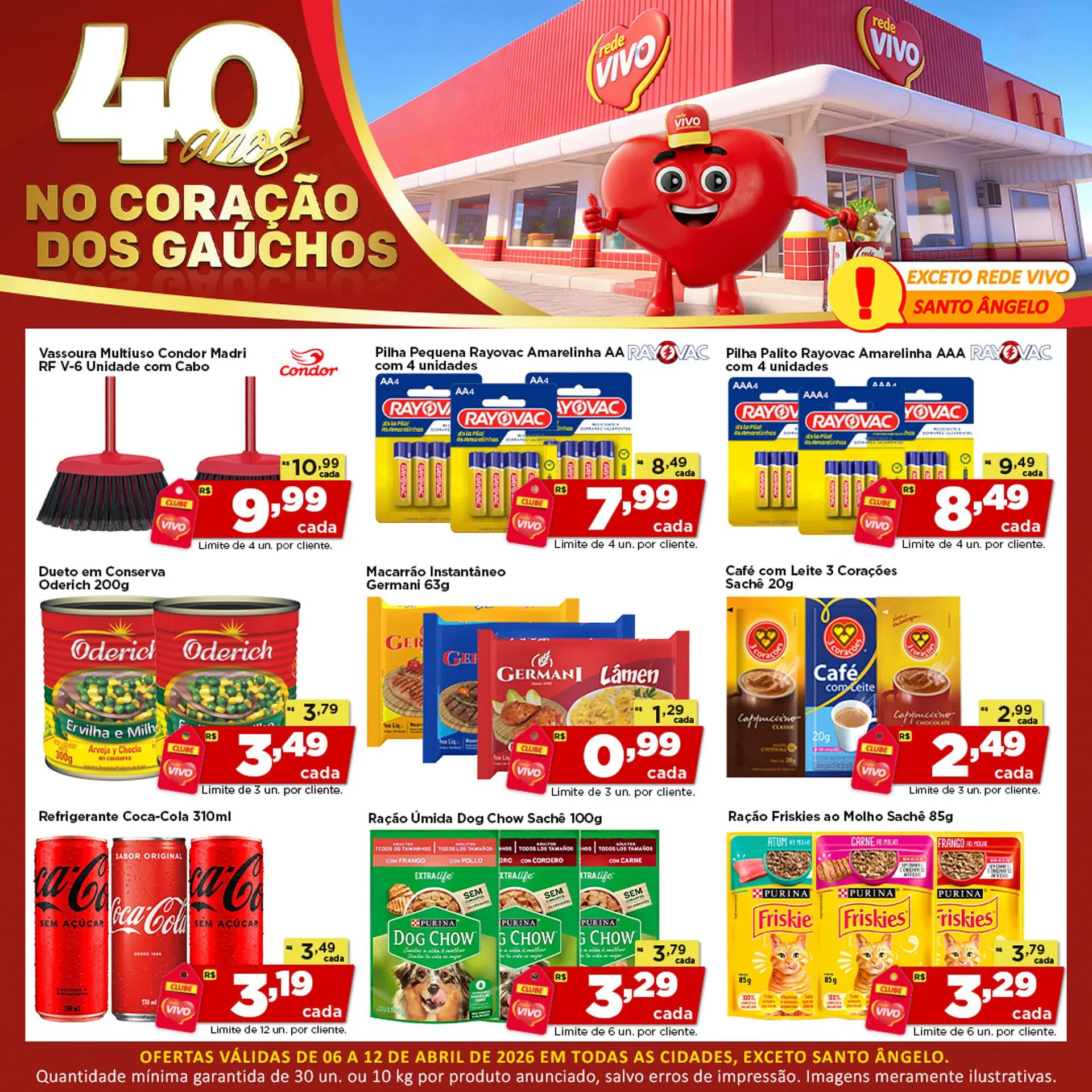 Encarte de Encarte Rede Vivo 6 de abril até 12 de abril 2026 - Pagina 2
