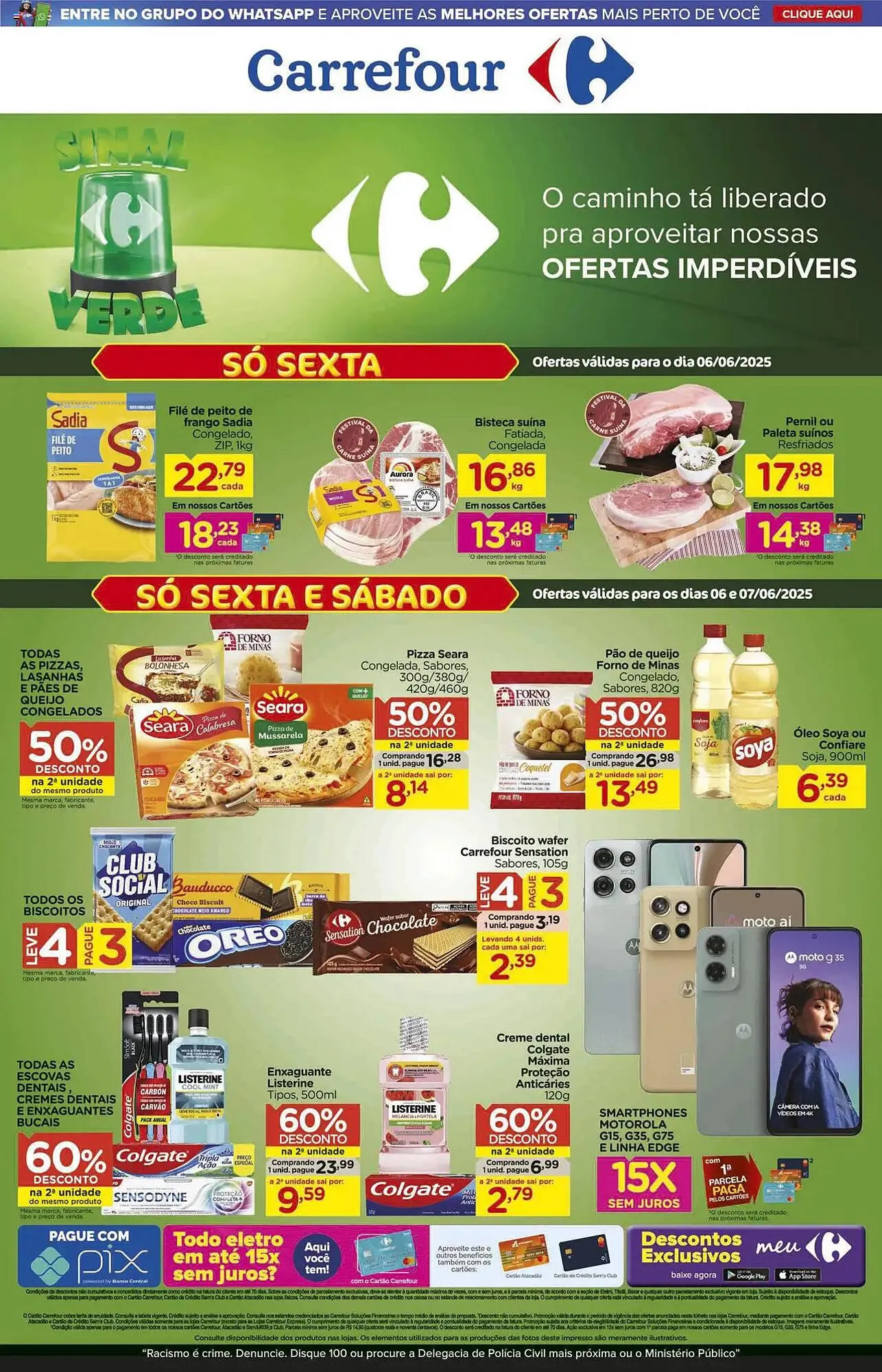 Encarte de Catálogo Carrefour 6 de junho até 18 de junho 2025 - Pagina 1