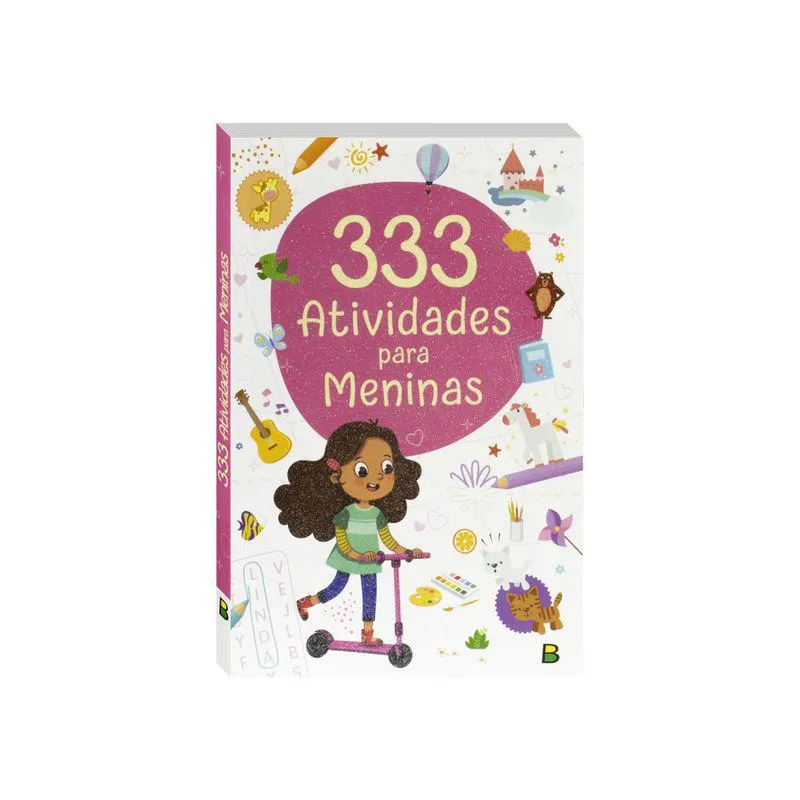 Livro Infantil 333 Atividades Para Meninas - Todolivro
