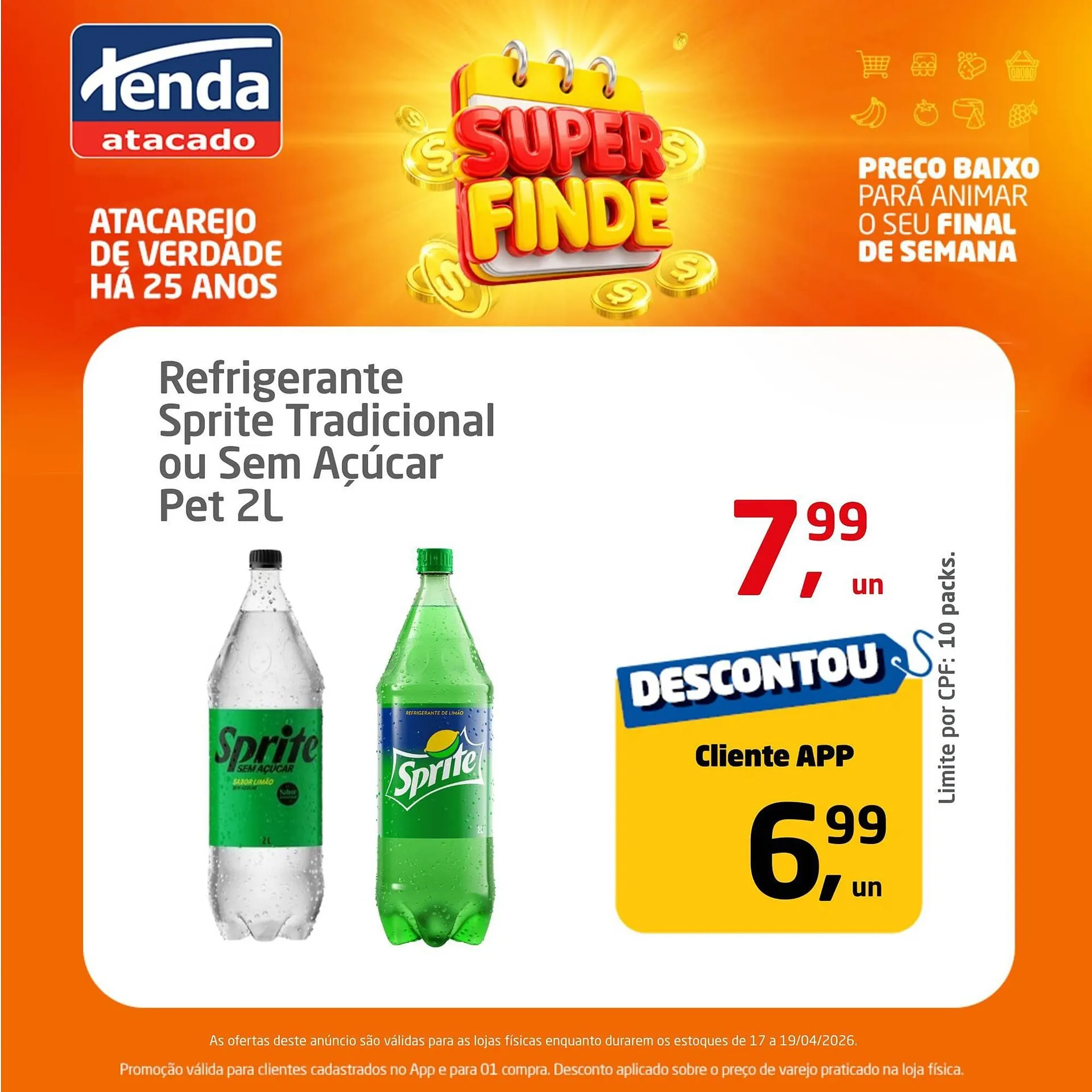 Encarte de Folheto Tenda Atacado 17 de abril até 19 de abril 2026 - Pagina 4