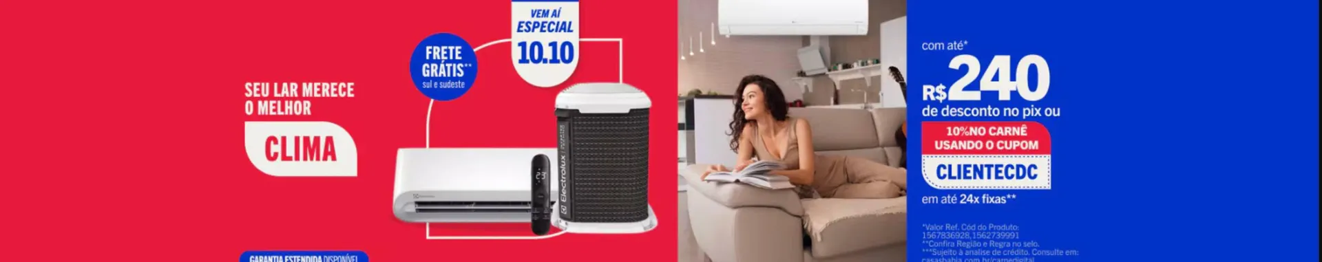 Encarte de Catálogo Casas Bahia 8 de outubro até 10 de outubro 2025 - Pagina 12