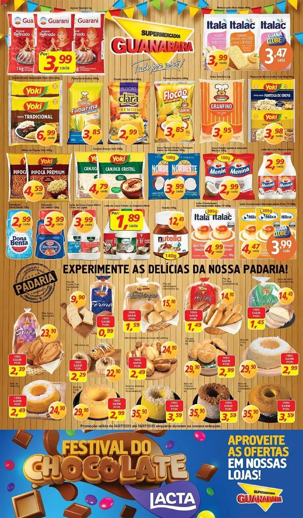 Encarte de Catálogo Supermercados Guanabara 4 de julho até 9 de julho 2025 - Pagina 2