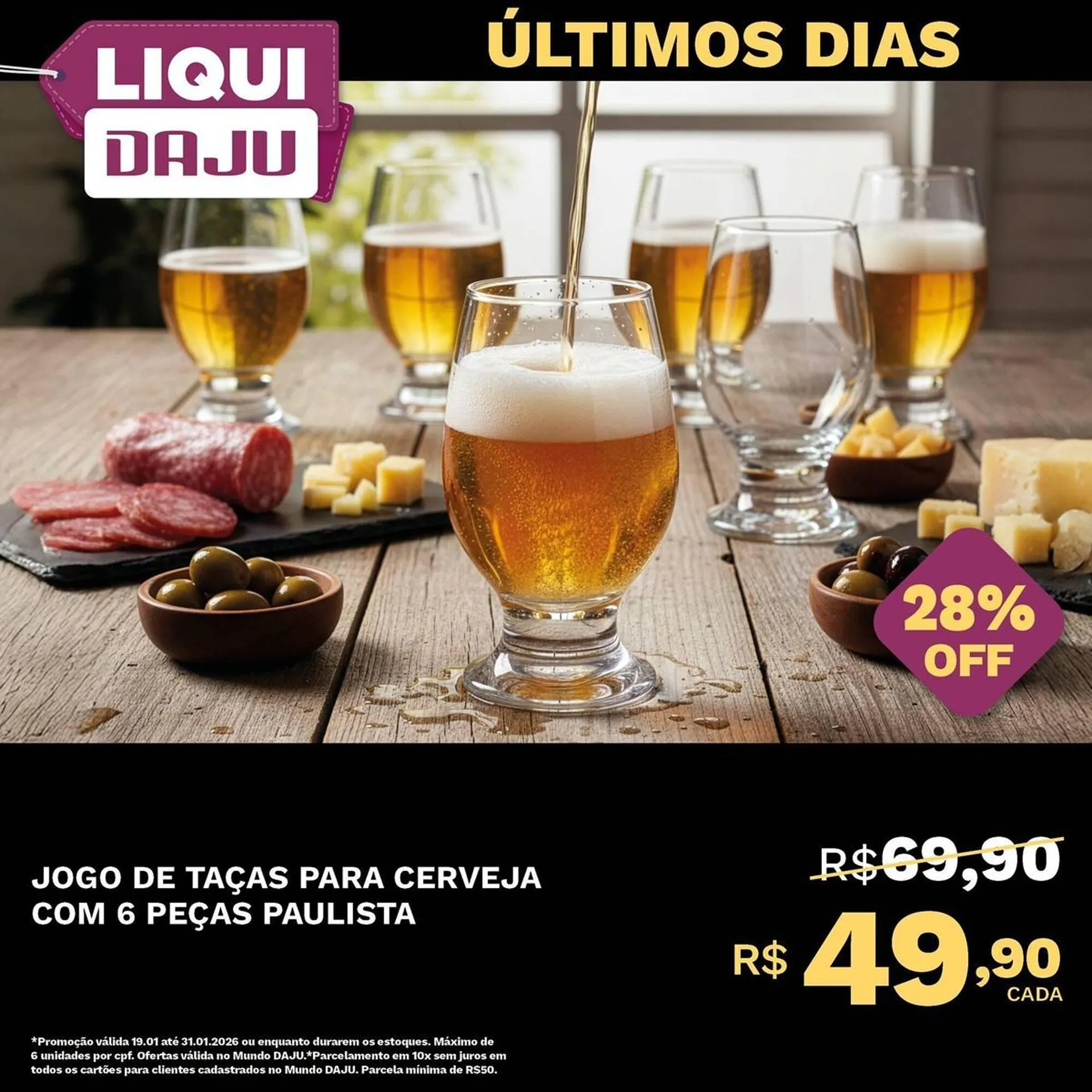 Encarte de Catálogo Daju 19 de janeiro até 31 de janeiro 2026 - Pagina 1